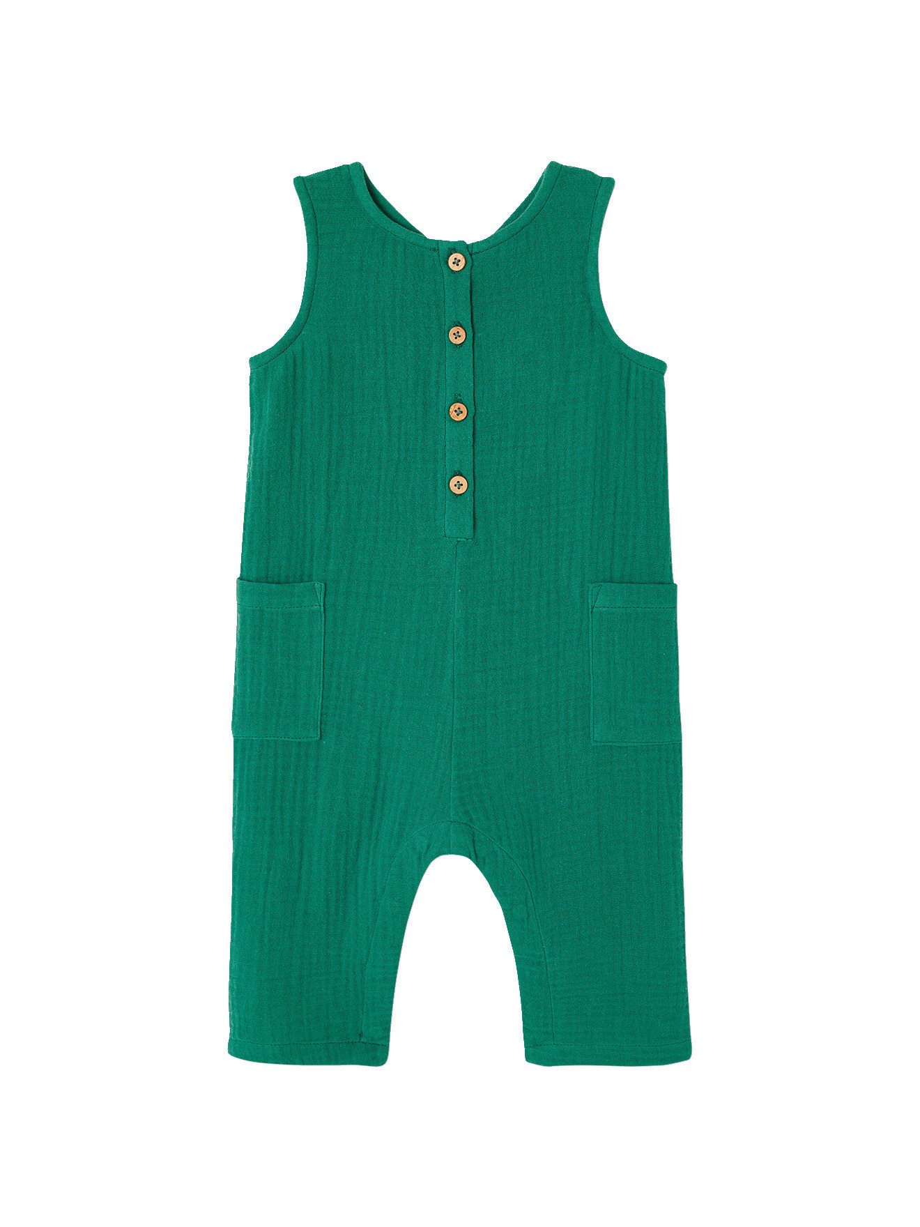 vertbaudet Jumpsuit Musselin-Overall Baby