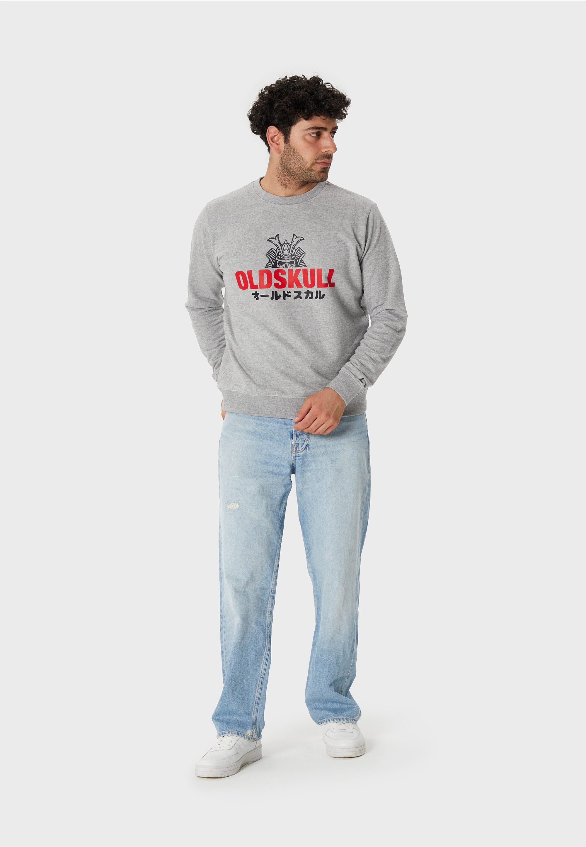 Oldskull Sweatshirt (1-tlg) mit einzigartigem Oldskull-Print günstig online kaufen