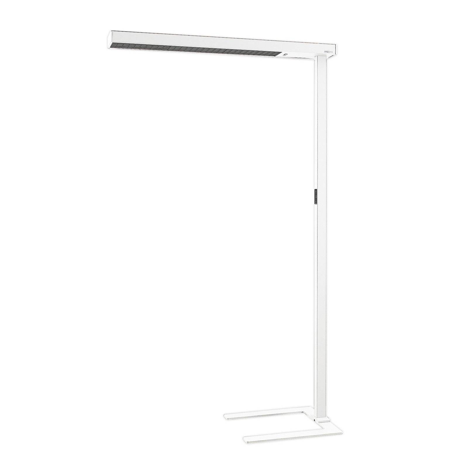 Arcchio Stehlampe Susi, Enthalten, 19,5 W LED + 123 W LED, universalweiß