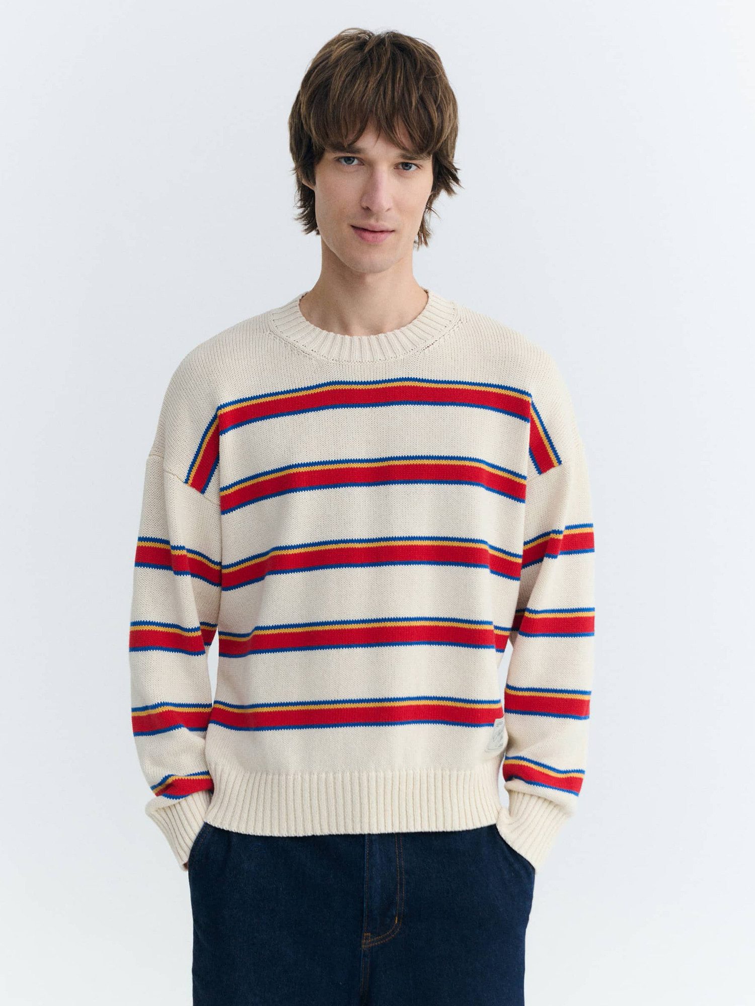 Thinking Mu Strickpullover Beto Knitted Sweater