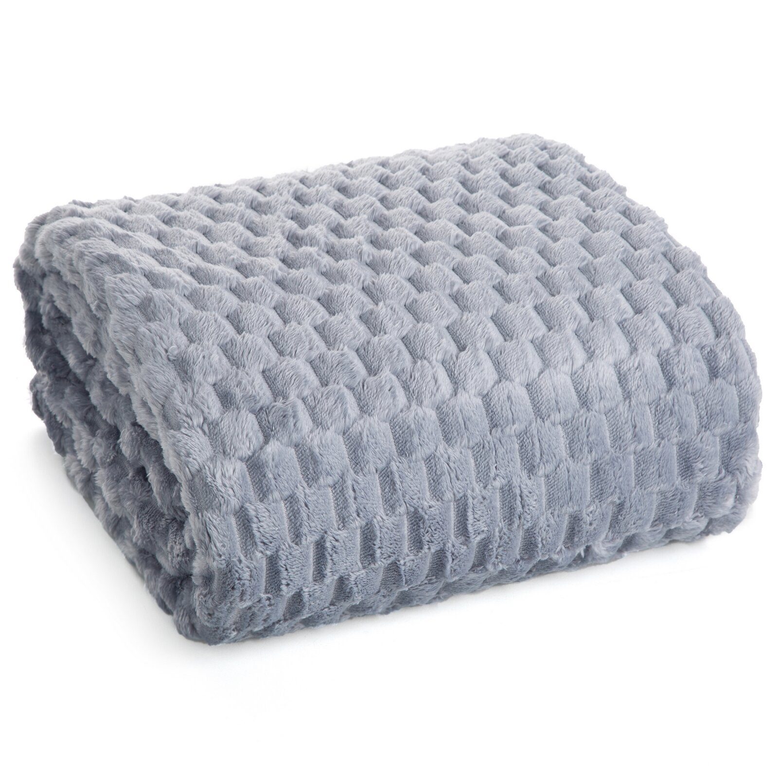Wohndecke CINDY/6, Design91, Tolle Struktur, Waffelmuster, günstig online kaufen