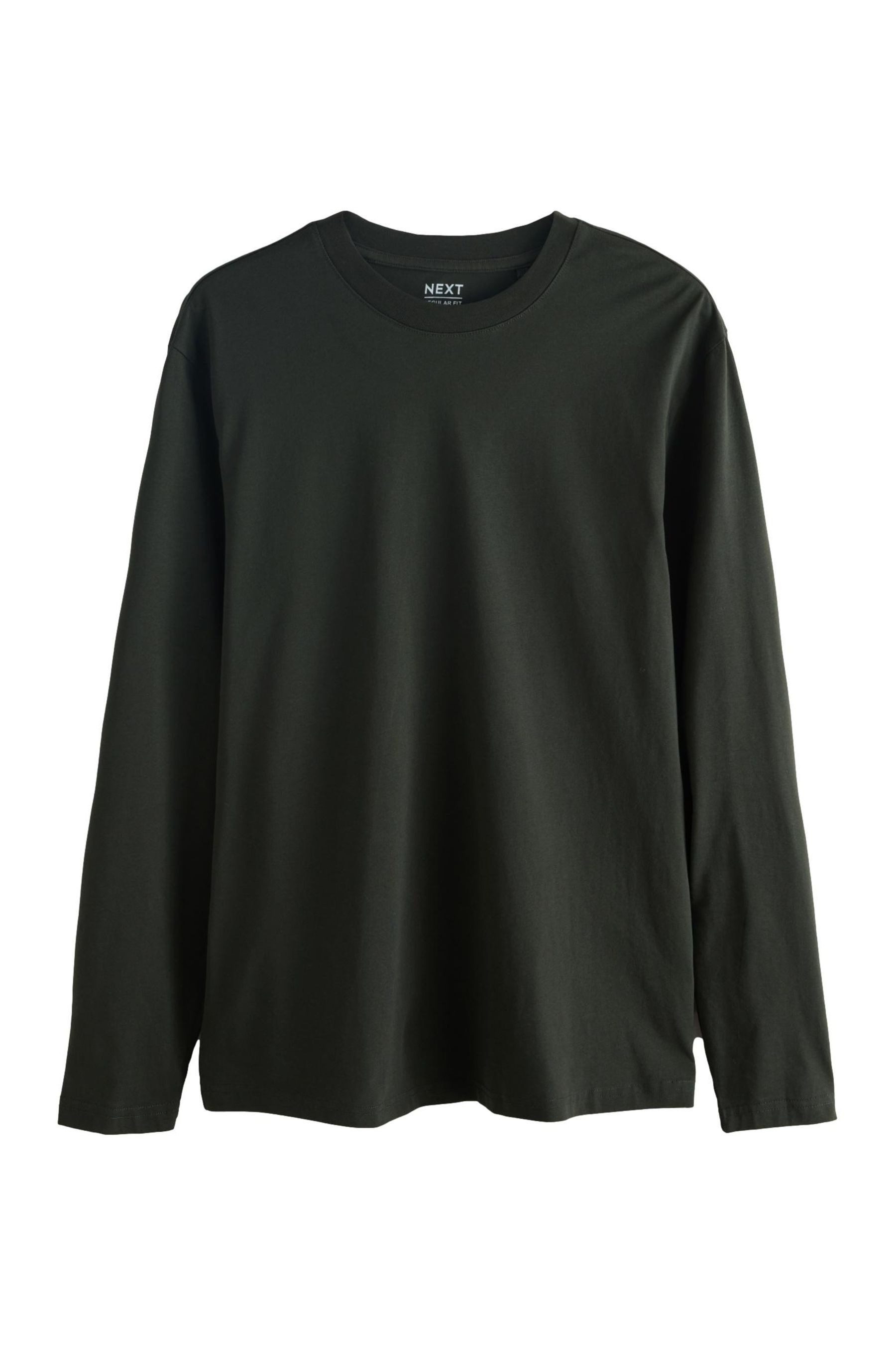 Next Langarmshirt Rundhalsshirt – Regular Fit (1-tlg)