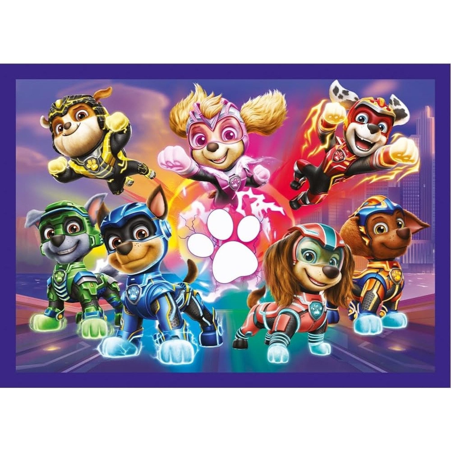 Trefl Puzzle 4 in 1 Puzzle MIGHTY MOVIE von PAW Patrol, von 35 bis 70 Teile günstig online kaufen
