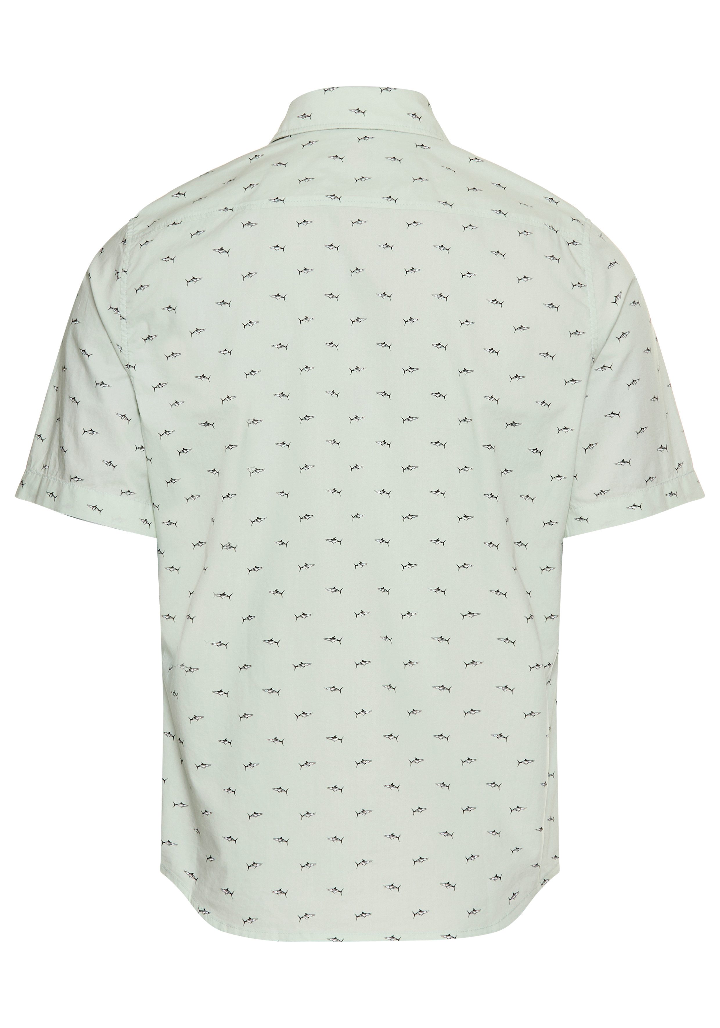 BOSS ORANGE Kurzarmhemd Rash mit durchgehenden Logoprint günstig online kaufen