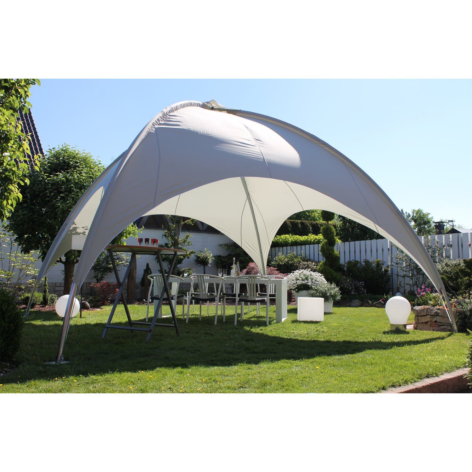 Leco Kuppelzelt / Pavillon mit vollverzinktem günstig online kaufen