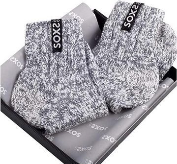LK Trend & Style Socken von Soxs.Co es sind DIE Schafwollsocken absolut stylisch, Trend (Geschenkbox, 1 Paar) egal ob es kalt oder warm ist, gibt ein tolles Fuß-Klima