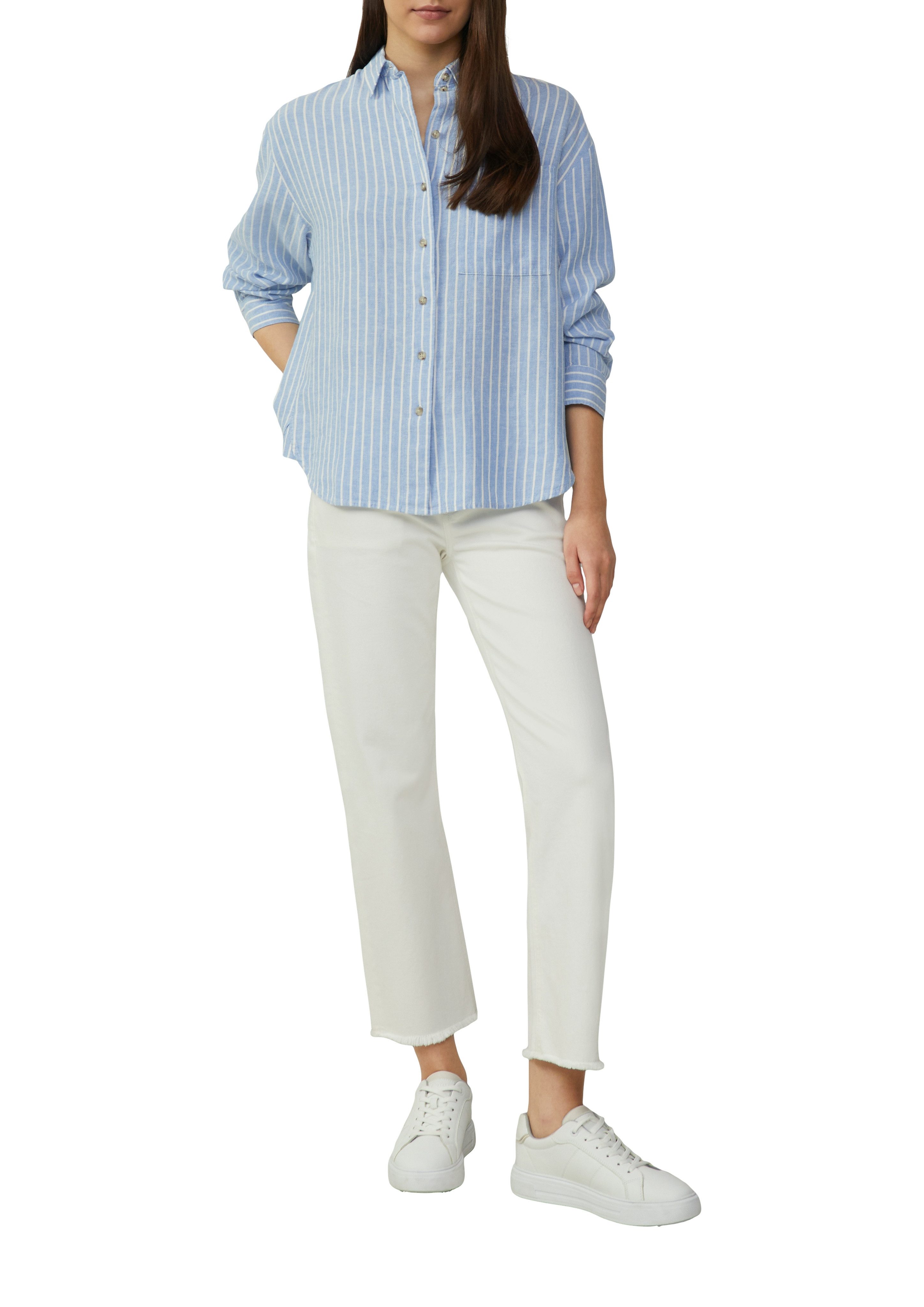 s.Oliver Langarmbluse mit Streifen-Muster günstig online kaufen