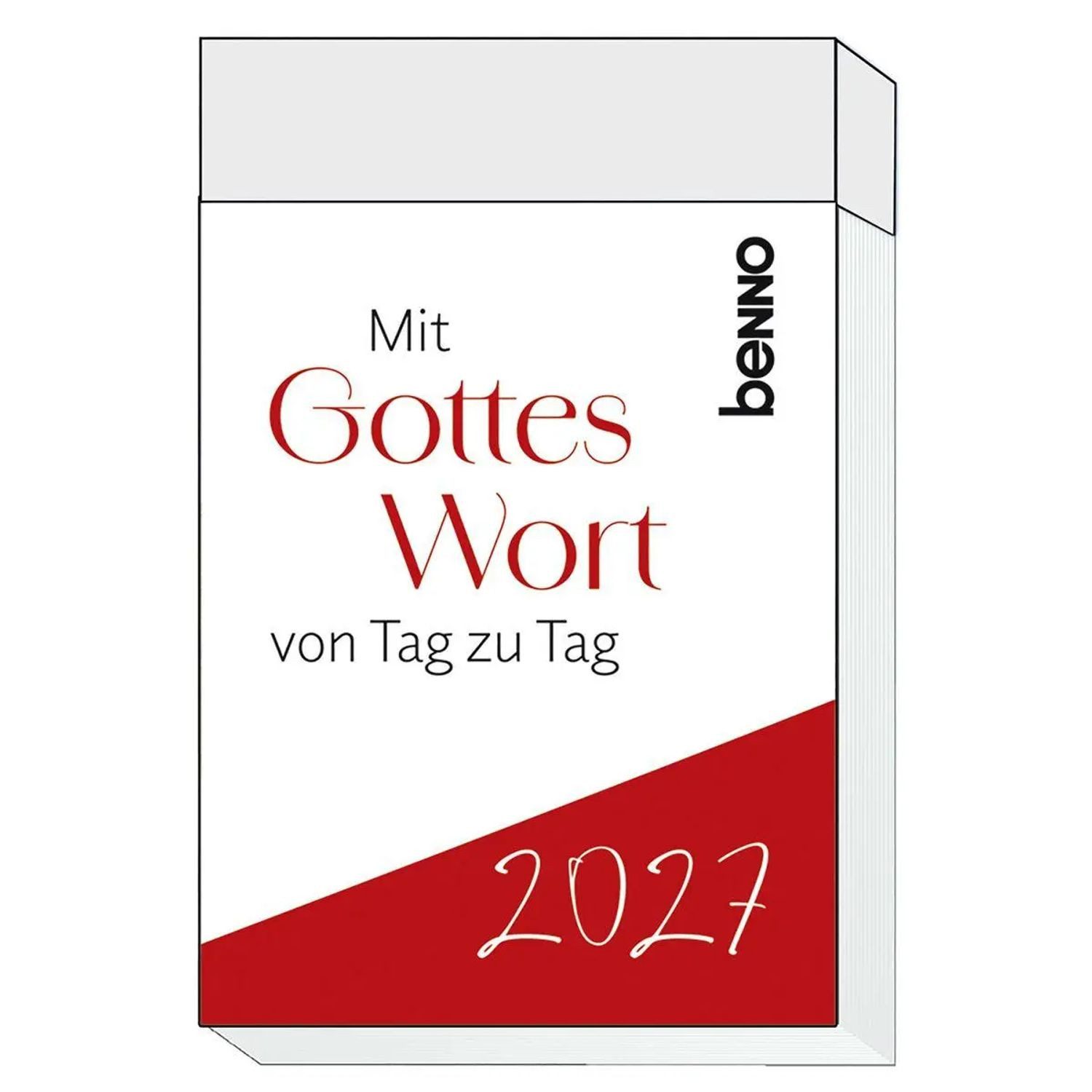 St. Benno Verlag Wandkalender Mit Gottes Wort von Tag zu Tag 2027