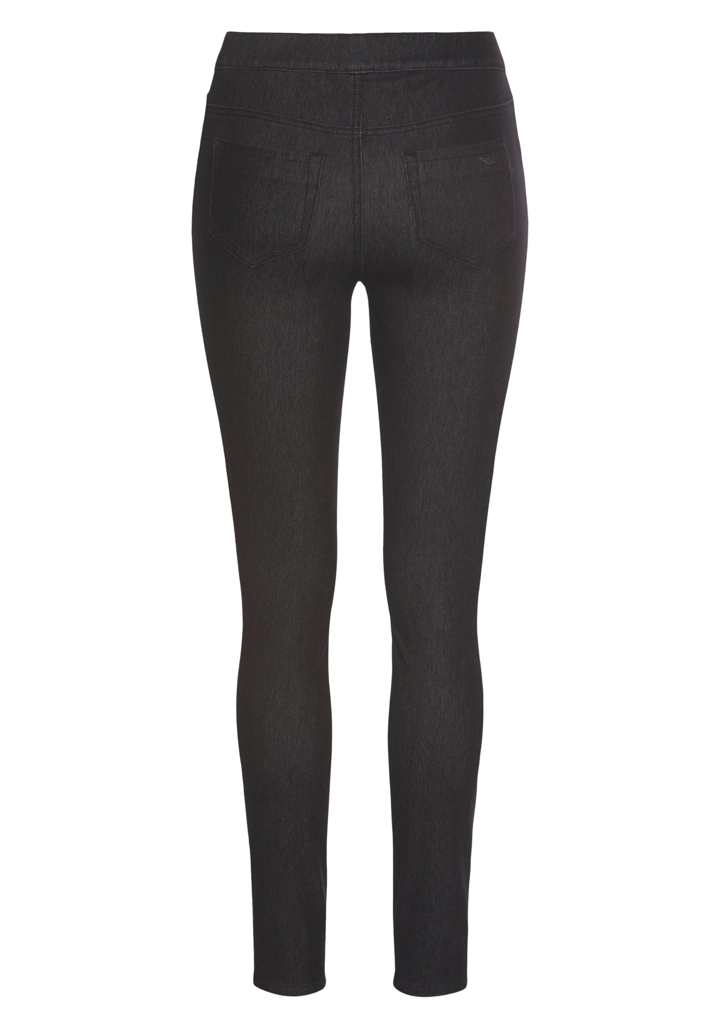 Arizona Jogg Pants High Waist extra-eng geschnitten, knöchellange Beinform, hoher Bund