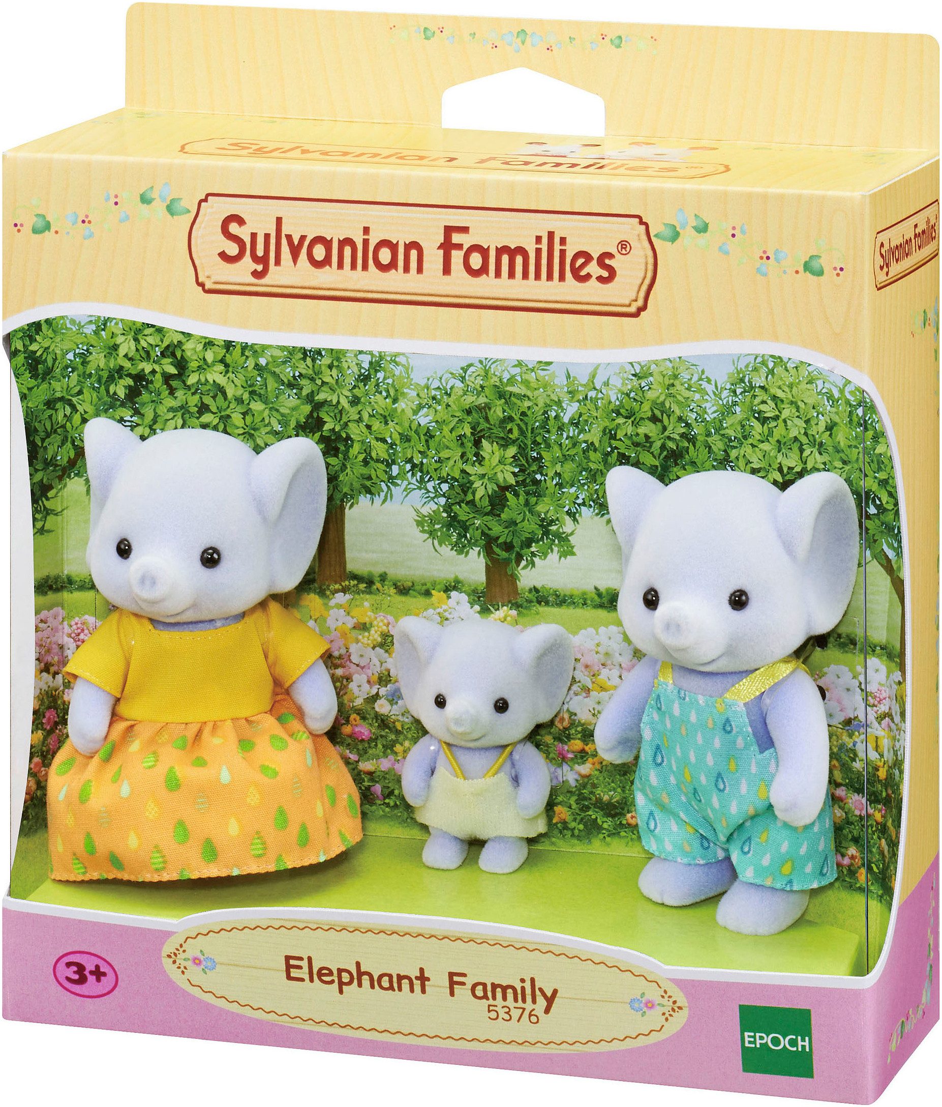 Sylvanian Families Spielfigur Elefanten Familie (5376)
