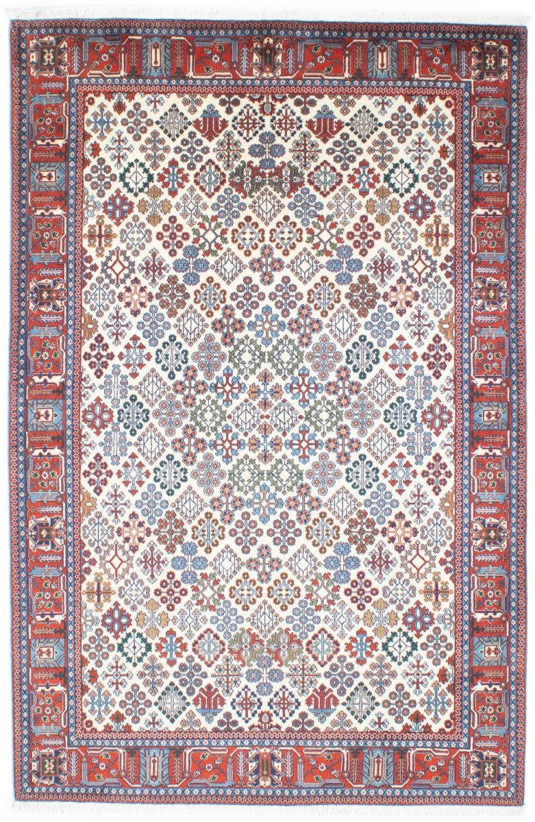 Orientteppich Ghashghai 158x242 Handgeknüpfter Orientteppich / Perserteppich, Nain Trading, rechteckig, Höhe: 12 mm | Kurzflor-Teppiche