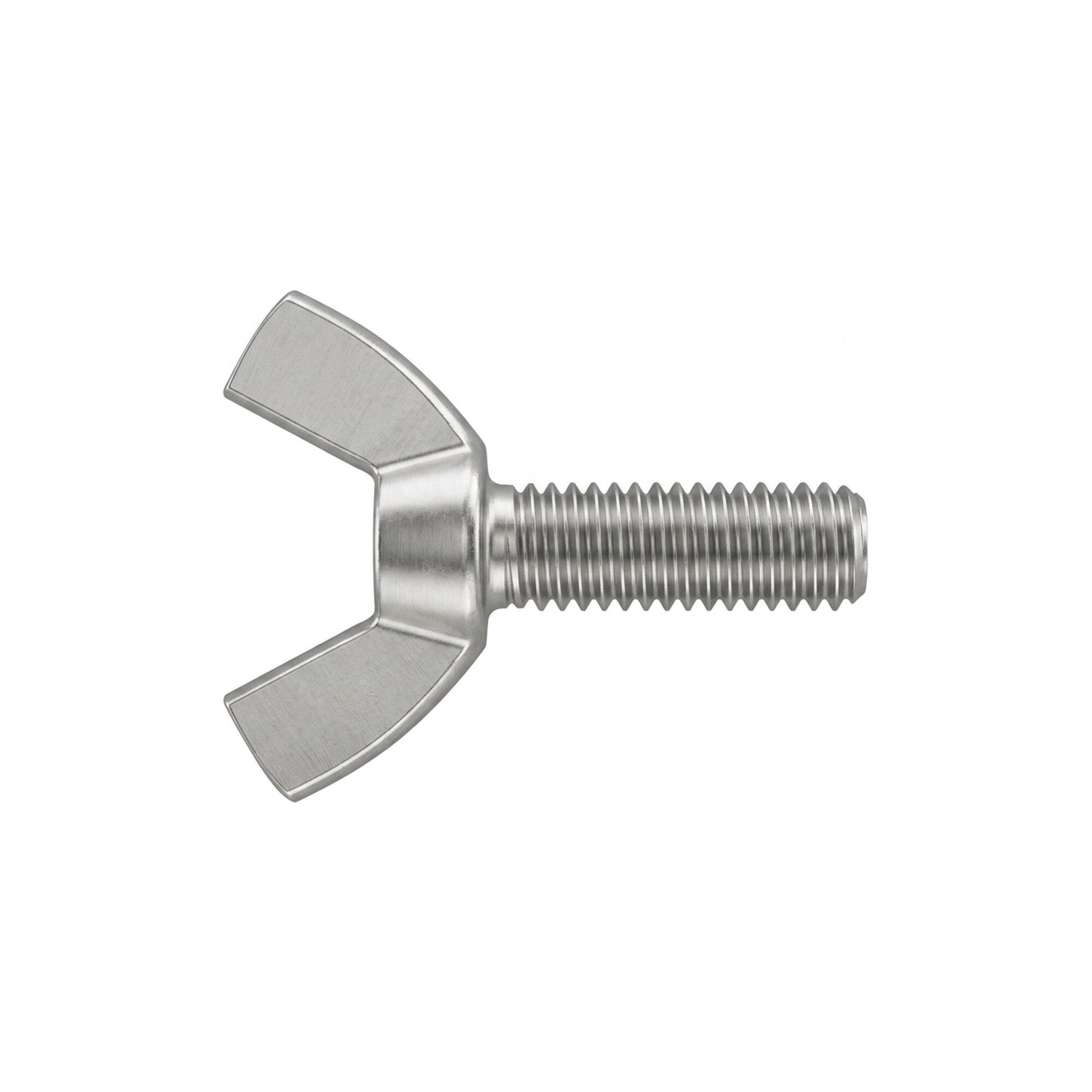 Contorion Bohrschraube DIN 316 Flügelschraube amerikansiche Form M5x30 Edelstahl A2 blank 50