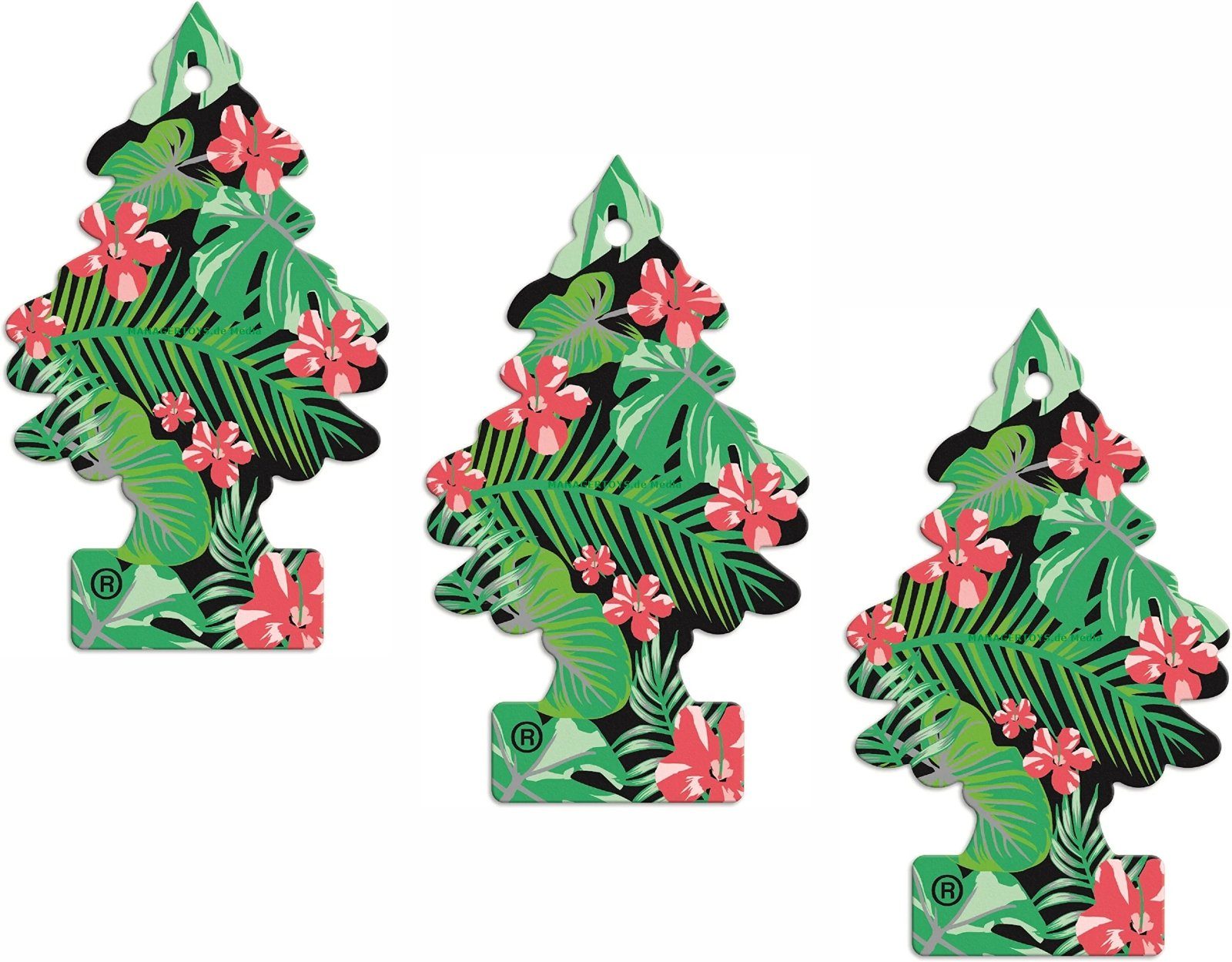 Wunder-Baum Hänge-Weihnachtsbaum 3er Set Jungle Fever Wunderbaum little Tree drei Stück