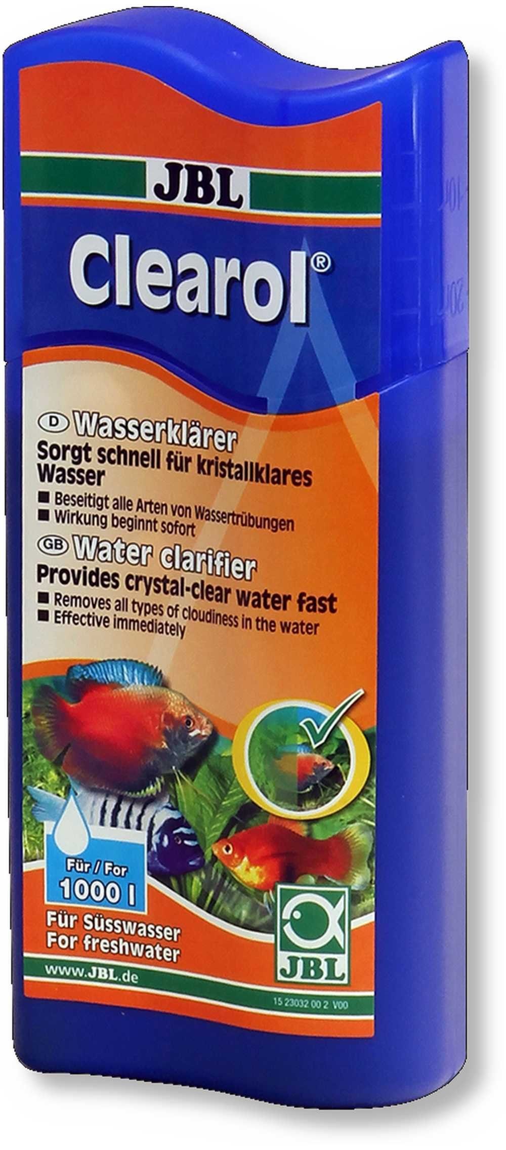 Aquariendeko JBL Clearol - Wasserklärer 250 ml