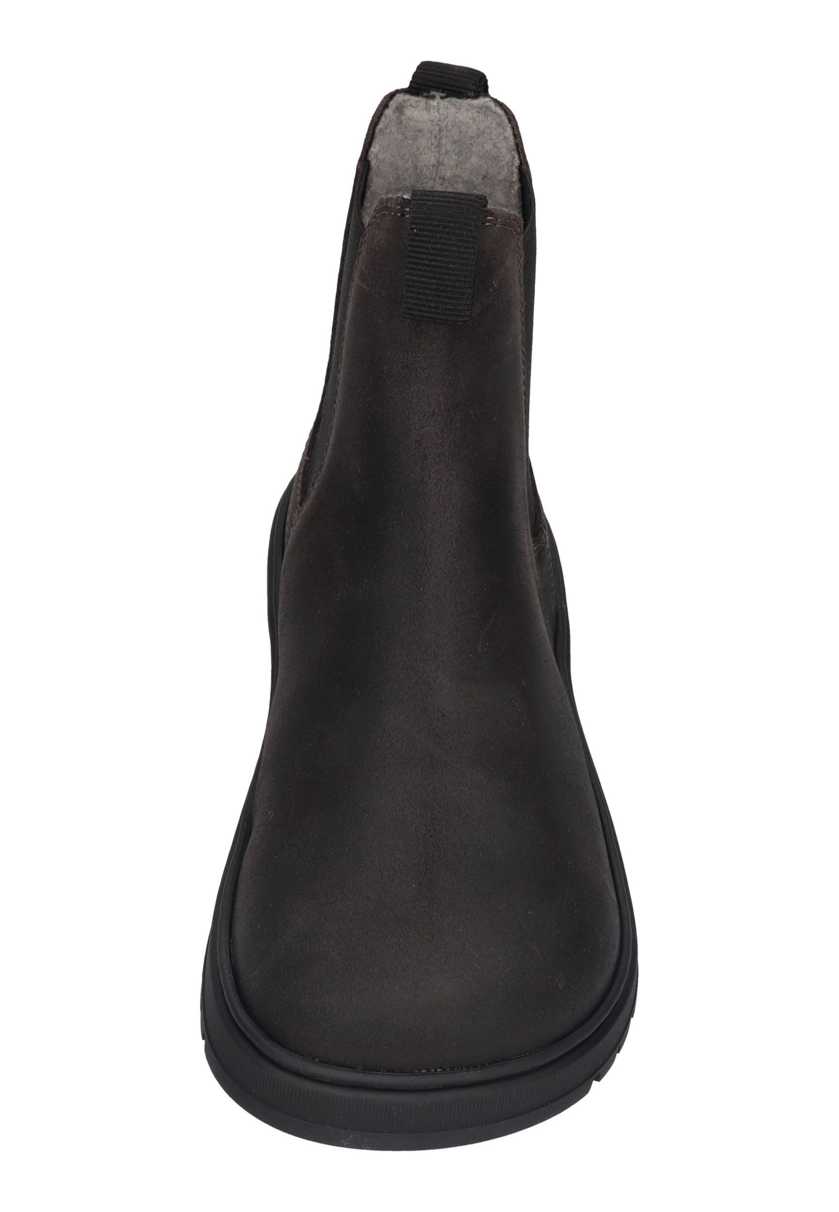 KOEL GAVIEN SUEDE FELT Barfußschuh dark grey