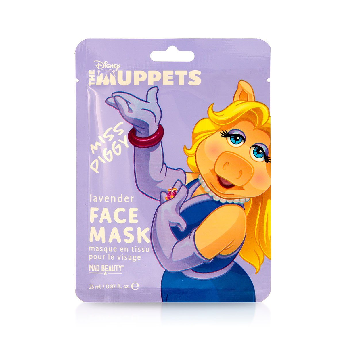 Mad Beauty Gesichts-Reinigungsmaske »Tuchmaske The Muppets - Pflegemasken für das Gesicht: Kermit der Frosch, Miss Piggy und Animal als Gesichtsmaske«