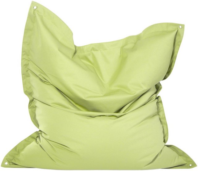 OUTBAG Meadow Outdoor-Kissen Sitzsack plus lime/hellgrün (1 Stück)