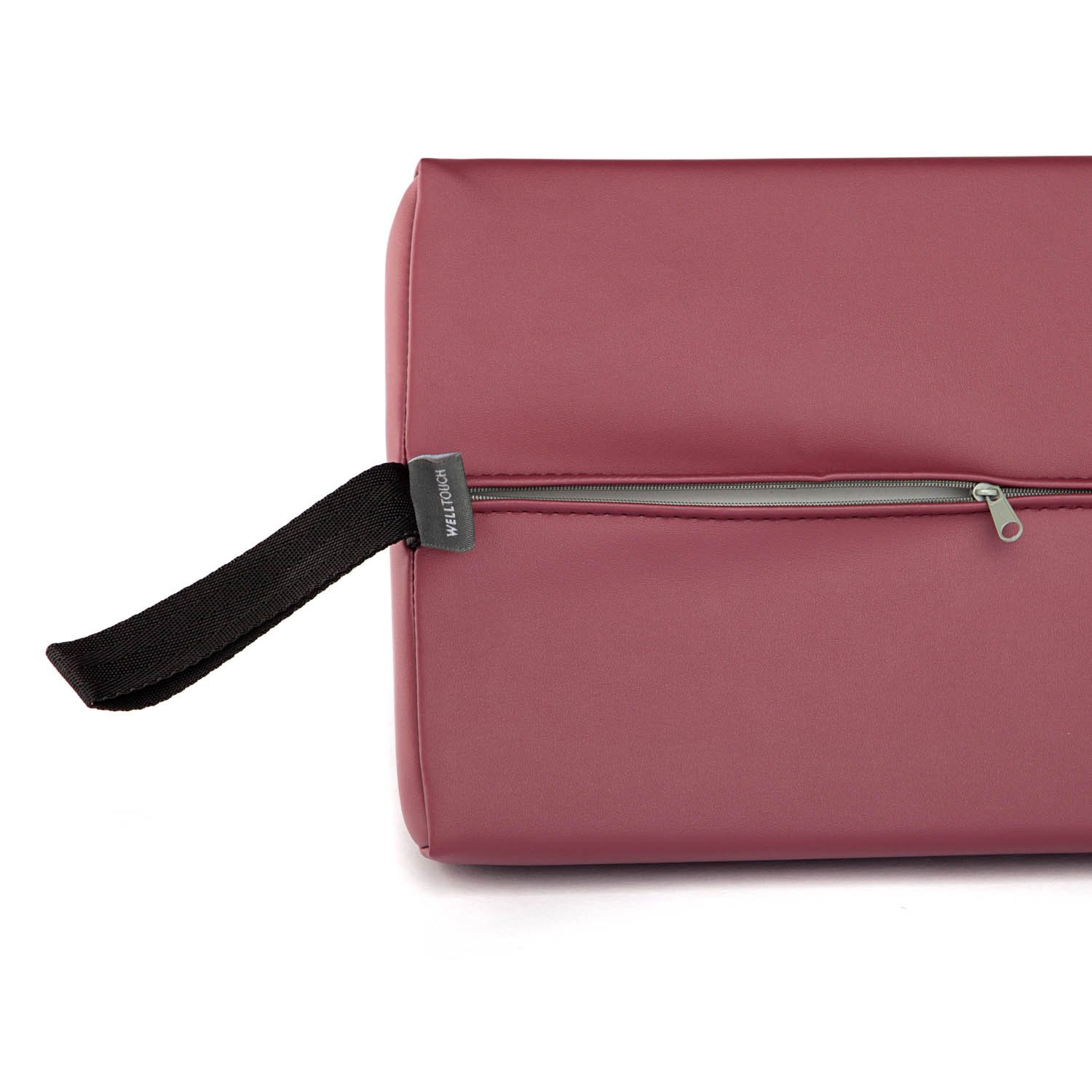 Welltouch Massagesitzauflage Knierolle halbrund mittel burgund