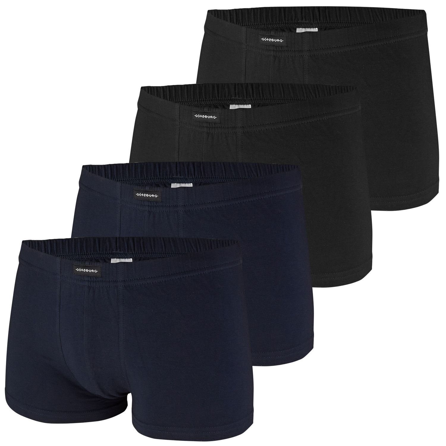 GÖTZBURG Boxershorts Basic (Mehrpack, 4-St., 4 günstig online kaufen