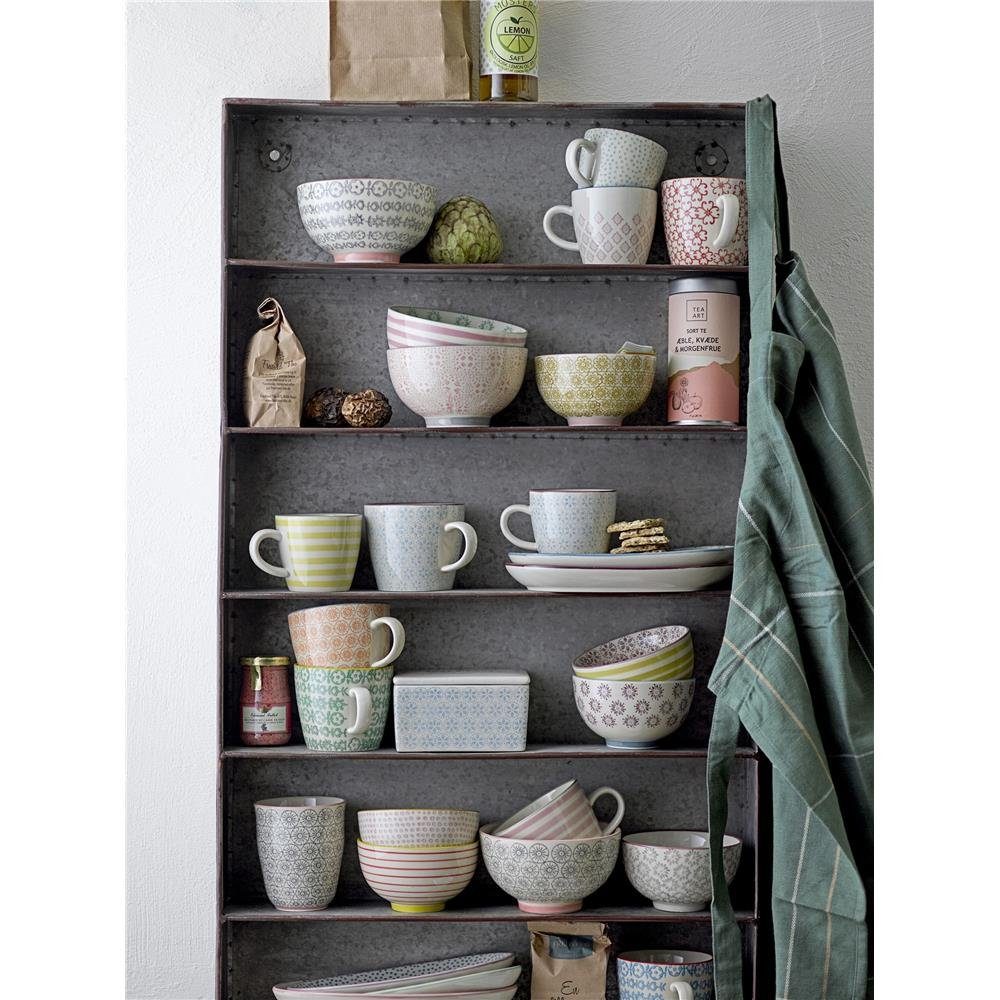 Tasse Kaffeetasse, Teetasse, dänisches Design Bloomingville Keramik, 4er 220 ml, Set, Patrizia,