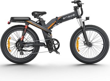 ENGWE E-Bike X24 Klapprad, 3 Federungen - Shimano 8 Gang All Terrain Elektrofahrrad