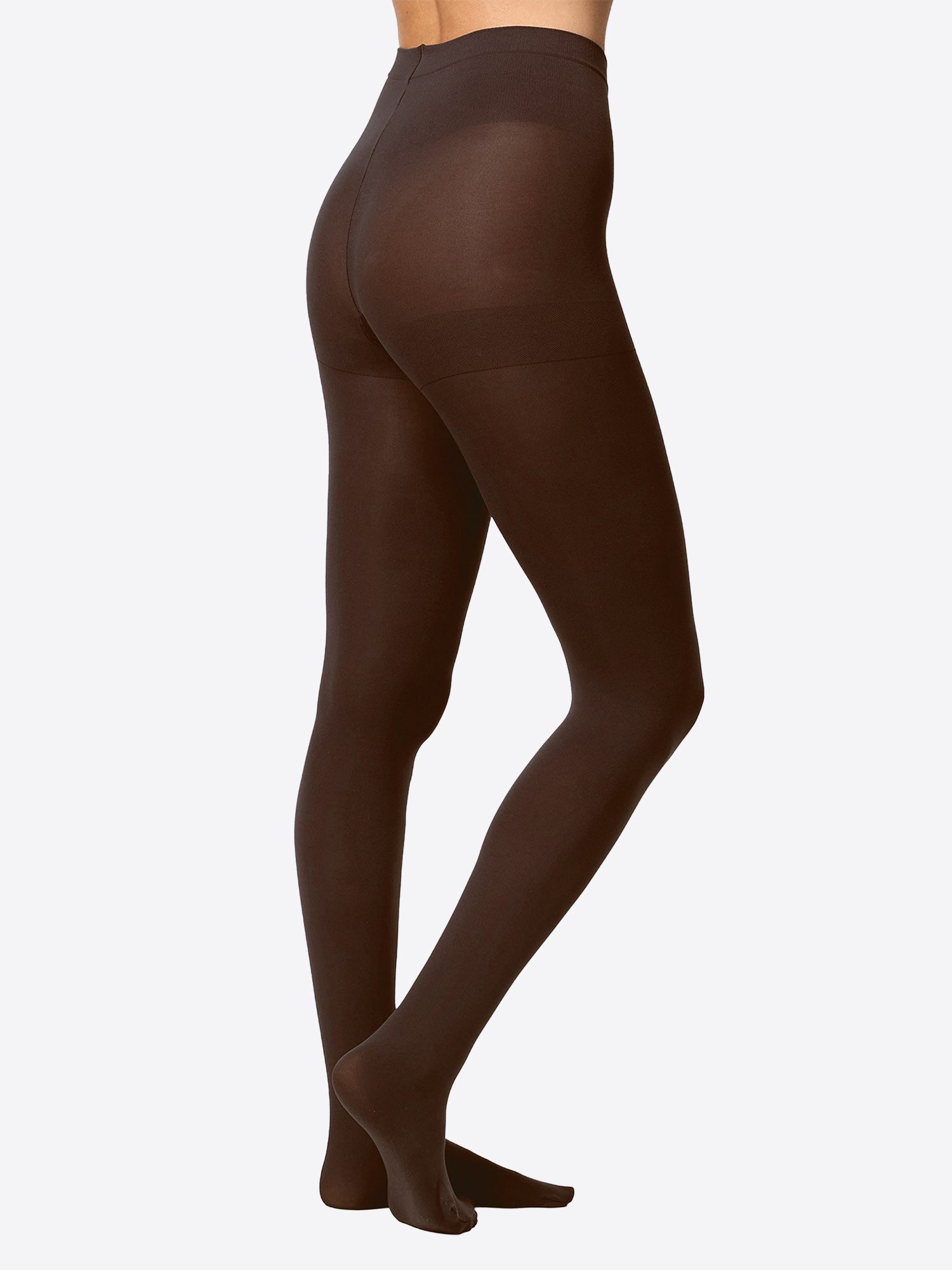 Nur Die Feinstrumpfhose 5er Sparpack Ultra-Blickdicht 80 DEN (5 St) nylon transparent Fein-strumpfhose – Bild 2 von 2
