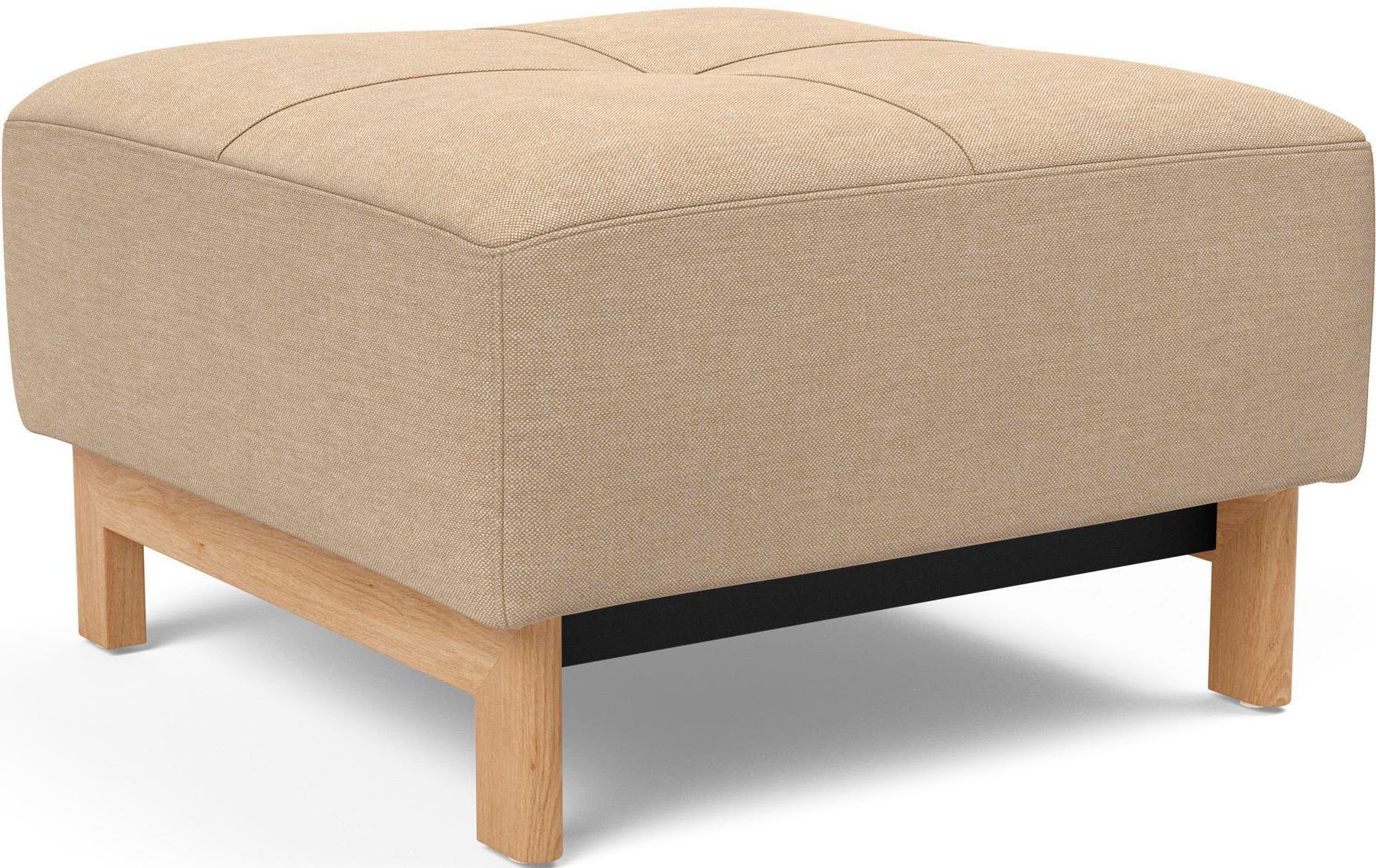 INNOVATION LIVING ™ Polsterhocker, Pocket Spring Komfort, minimale Belastung für die Umwelt