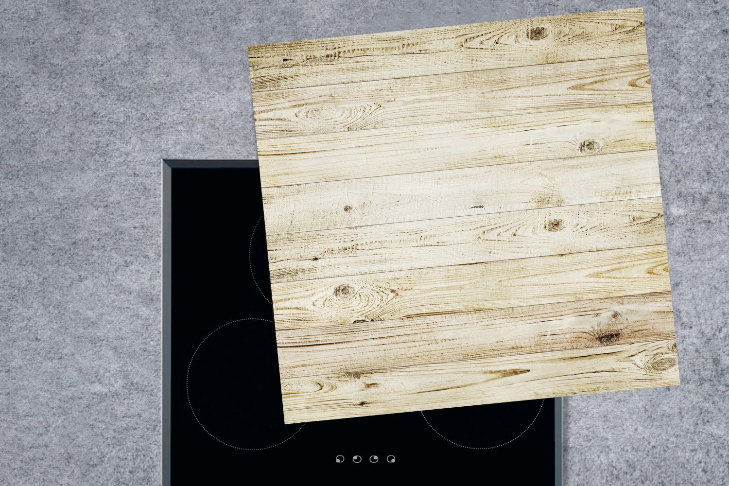 tlg), - cm, Herdblende-/Abdeckplatte 78x78 Boden, - küche für MuchoWow - Arbeitsplatte (1 Ceranfeldabdeckung, Dielen Holz Vinyl, Countryside