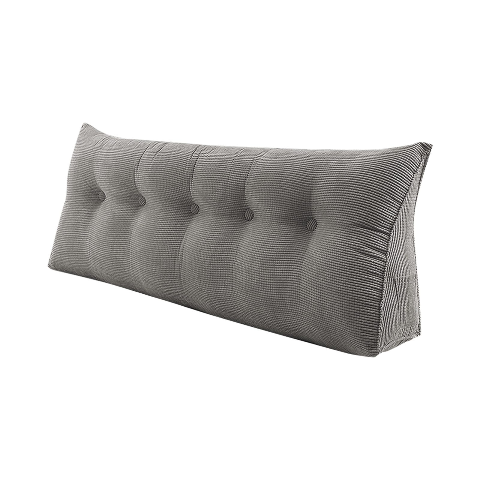 JEOBEST Rückenkissen Keilkissen mit waschbarem Bezug, Rückenstützkissen, Versch. Größen, Ideal zum Anlehnen im Bett, Lang 1.2/1.4/1.6/1.8/2M