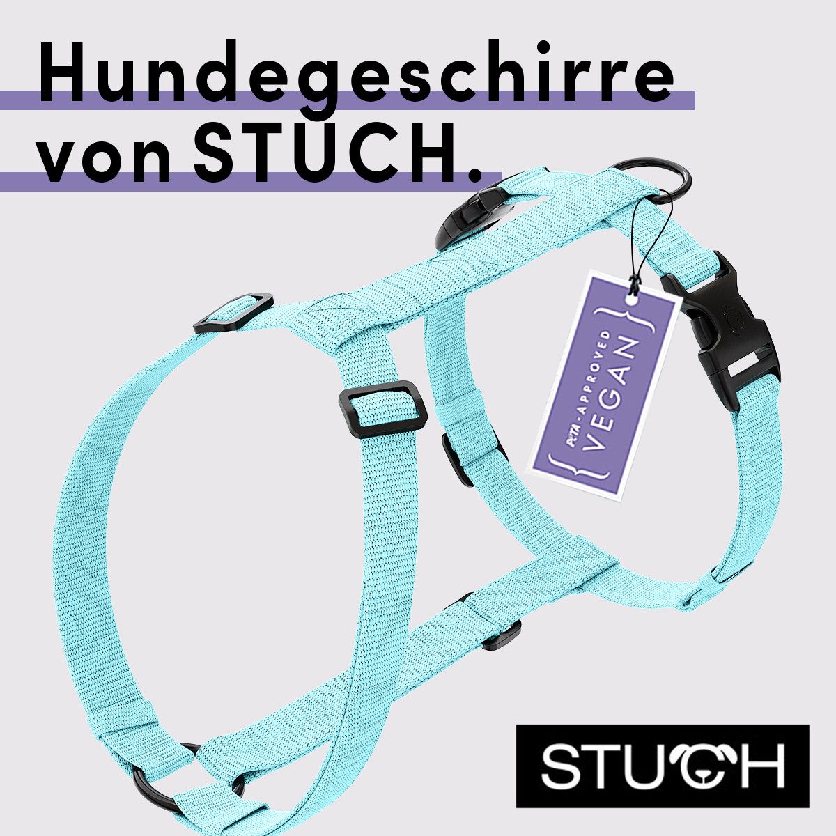 STUCH Hunde-Geschirr STUCH - Hundegeschirr Vegan günstig online kaufen