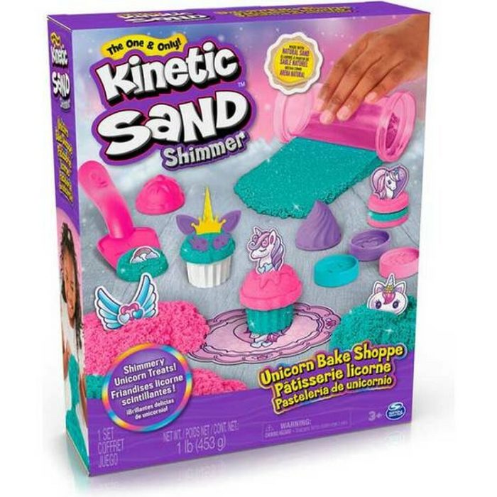 Spin Master Lernspielzeug Kinetic Sand Einhorn Bake Shoppe
