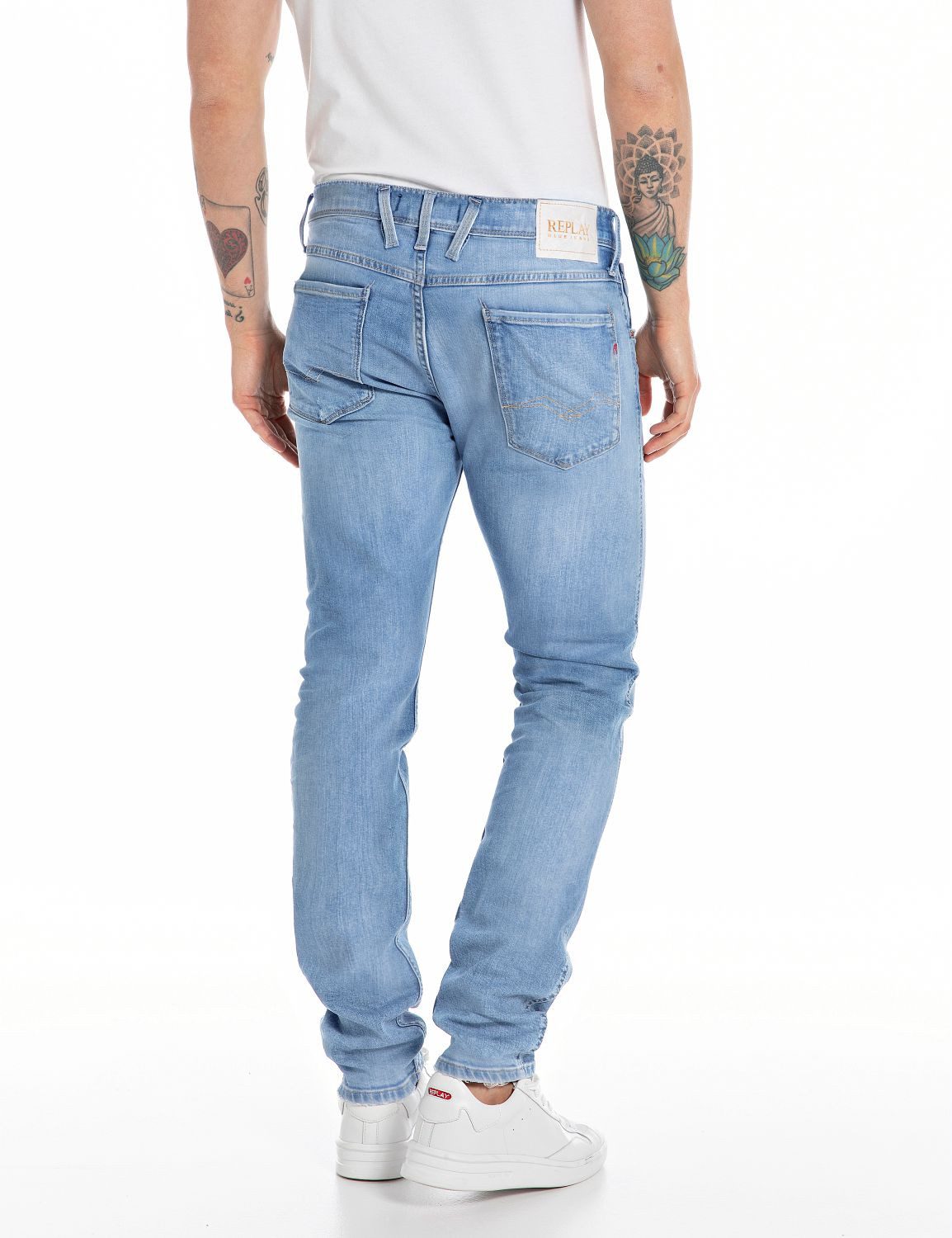 Replay Slim-fit-Jeans Anbass günstig online kaufen
