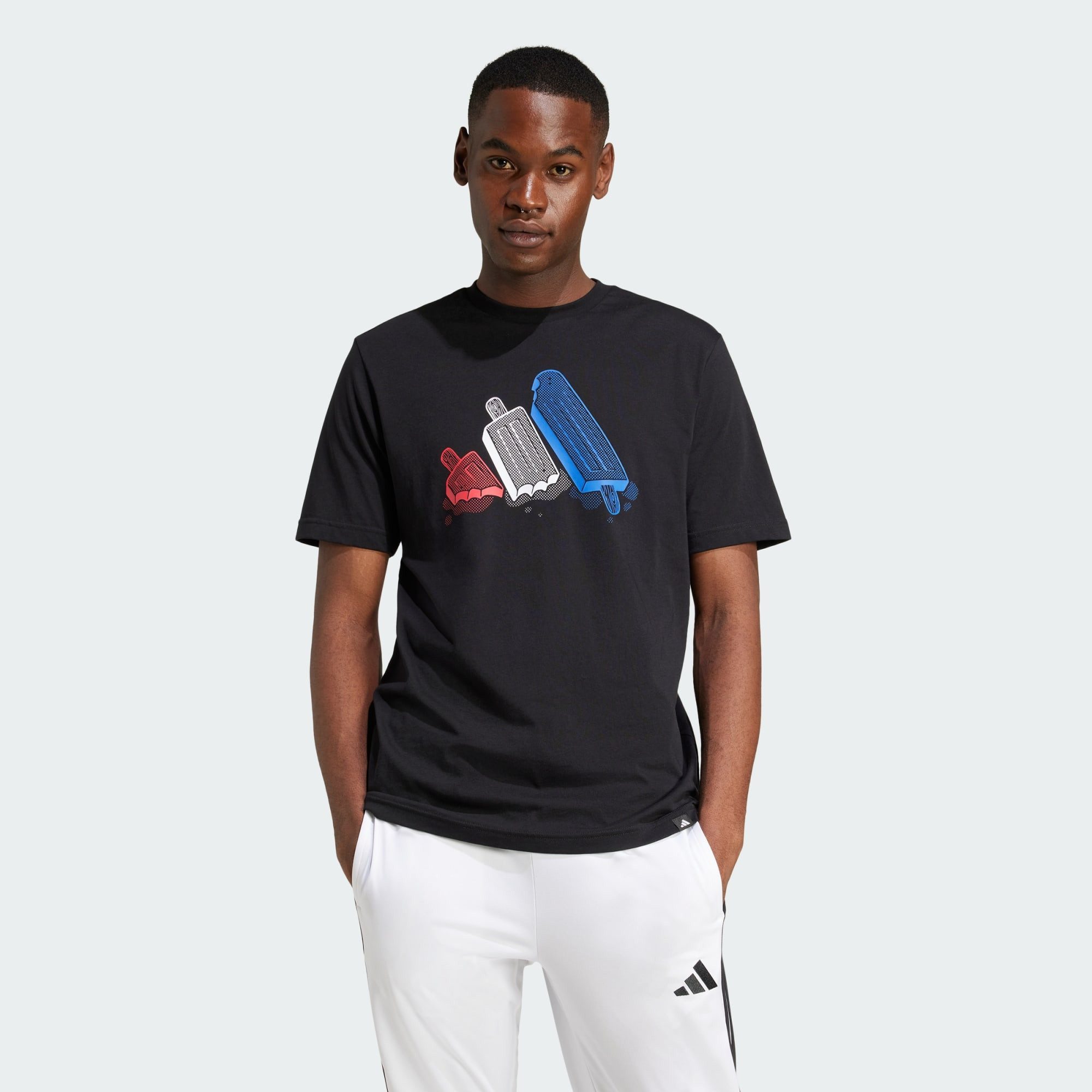adidas Sportswear T-Shirt LOUNGE ICE GRAPHIC günstig online kaufen