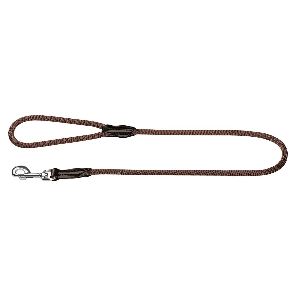 Hunter Tierbedarf Hundeleine Führleine Freestyle dunkelbraun