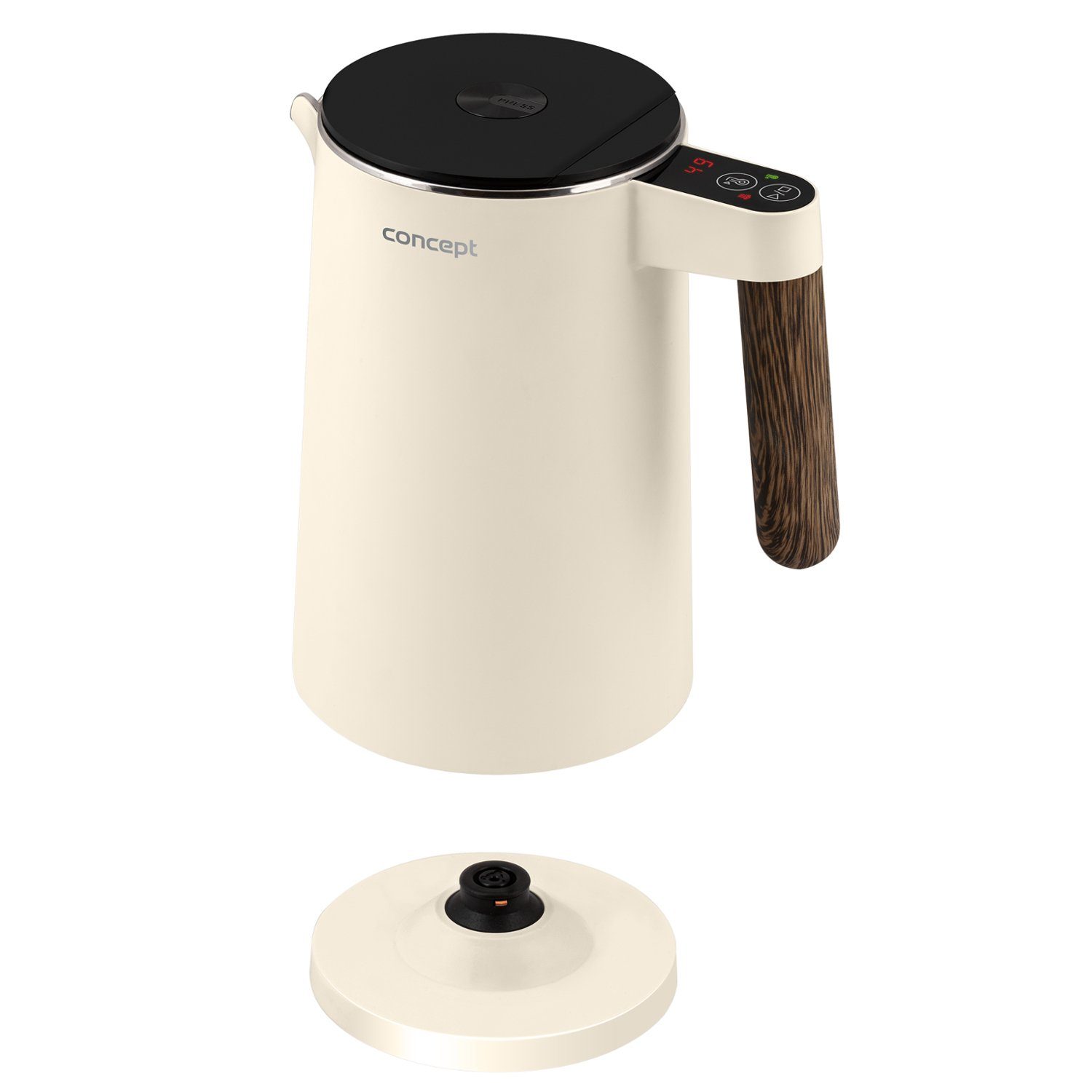 Edelstahl Concept 2200,00 1.5 Wasserkocher Wasserkocher Vanille aus W, Norwood RK3304/RK3305, l,