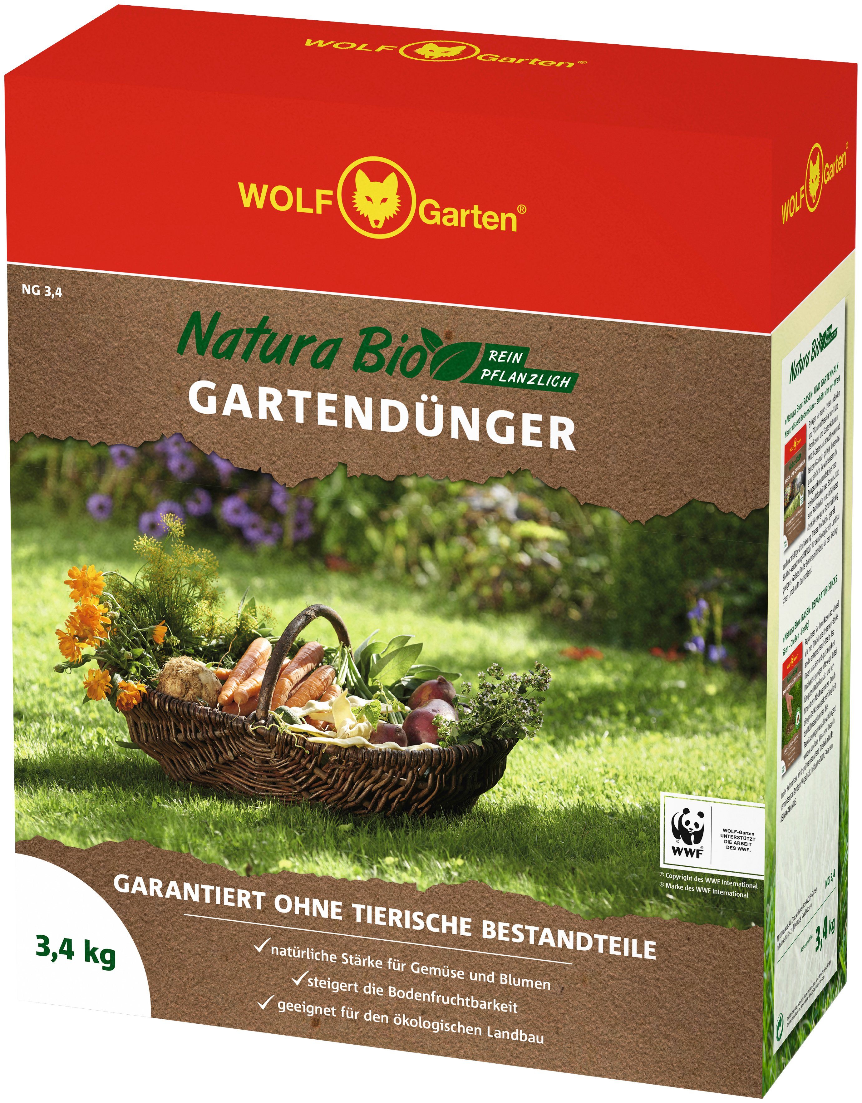 WOLFGarten Universaldünger »Natura Bio«, Granulat, verschiedene