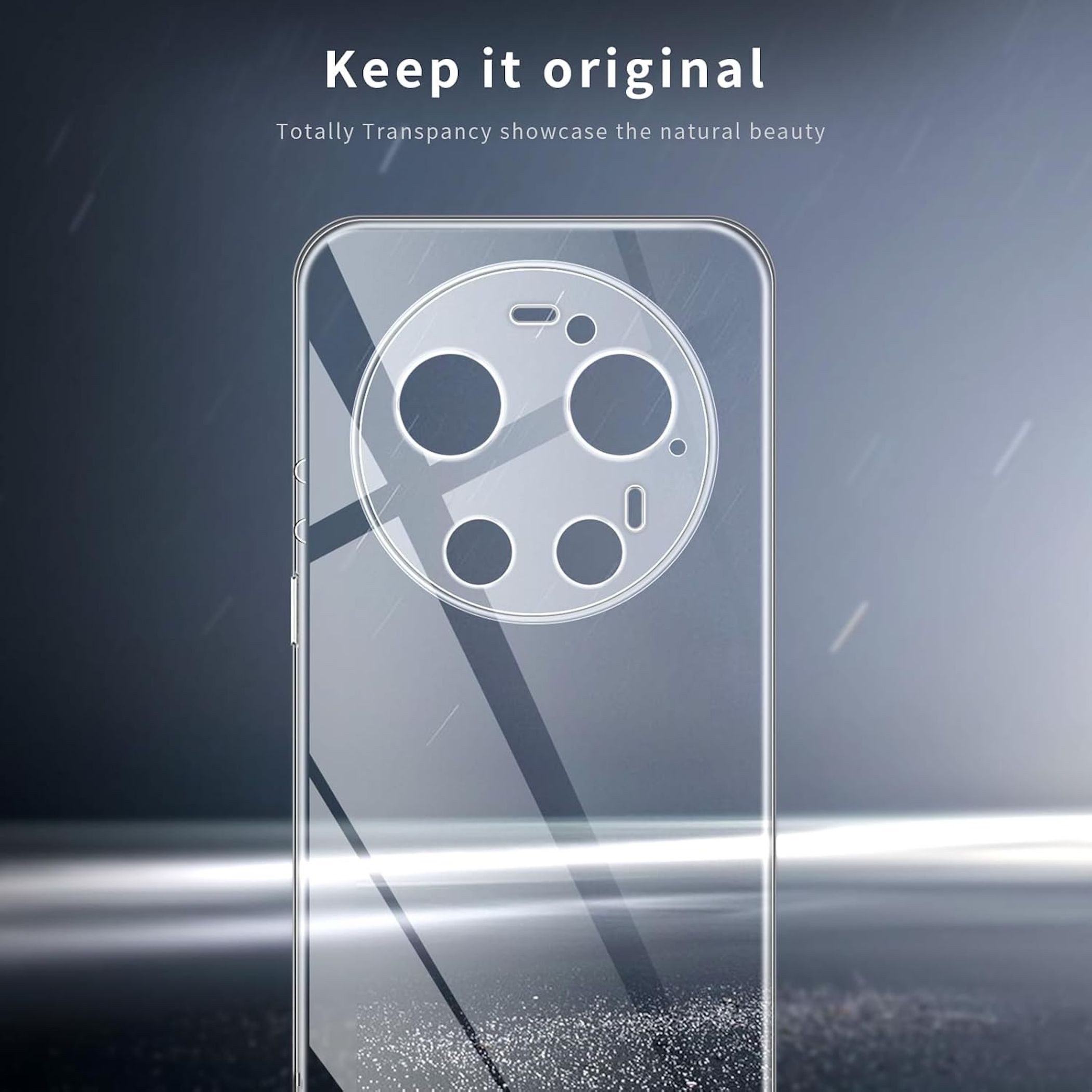 Wigento Handyhülle für Xiaomi 17 Ultra TPU Silikon Slim Dünn Flexibel Transparent 6,9 Zoll, Stilvolle TPU Hülle, präzise Aussparungen, schützend