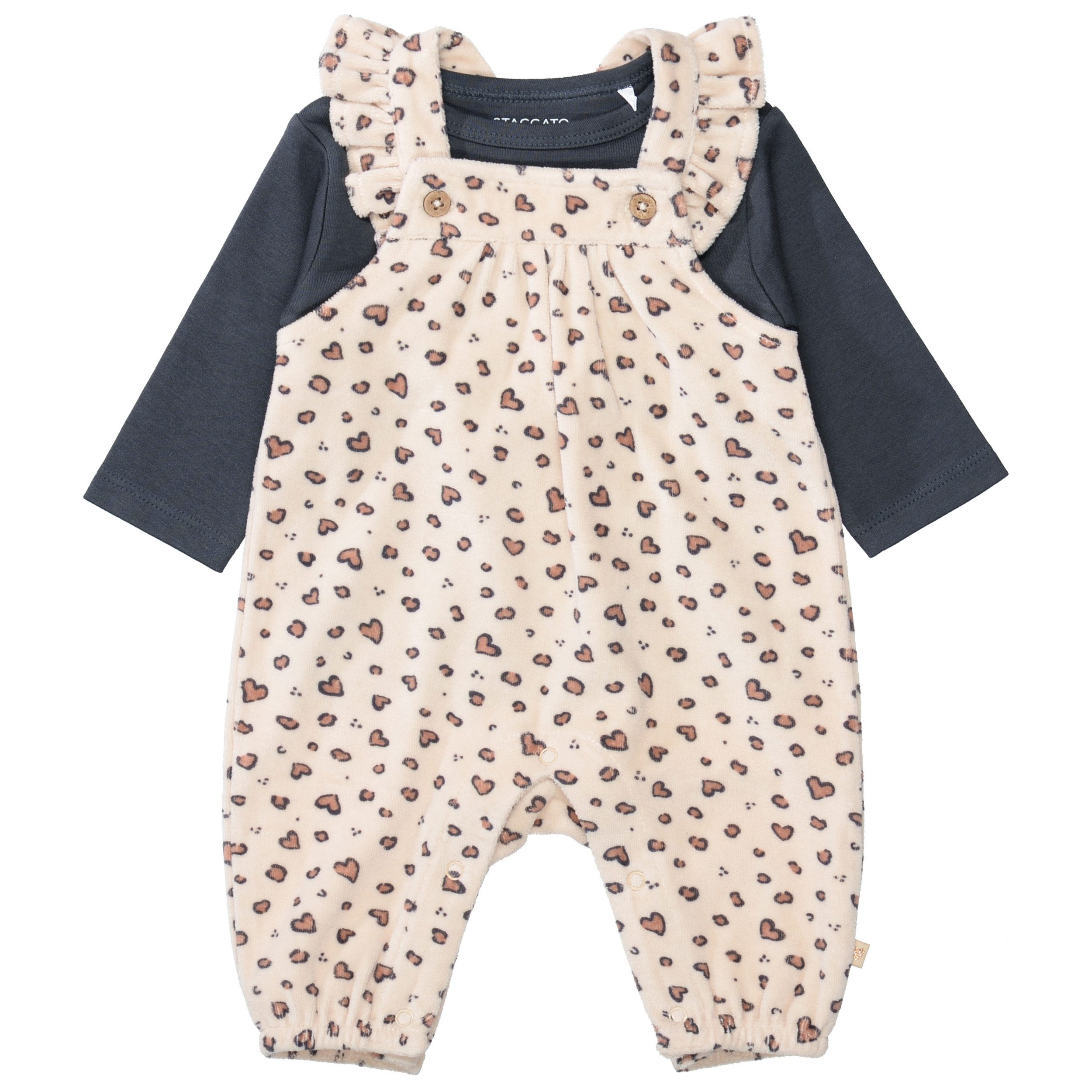 STACCATO Strampler Nickilatzhose und Shirt Set (2-tlg., 2er-Set)