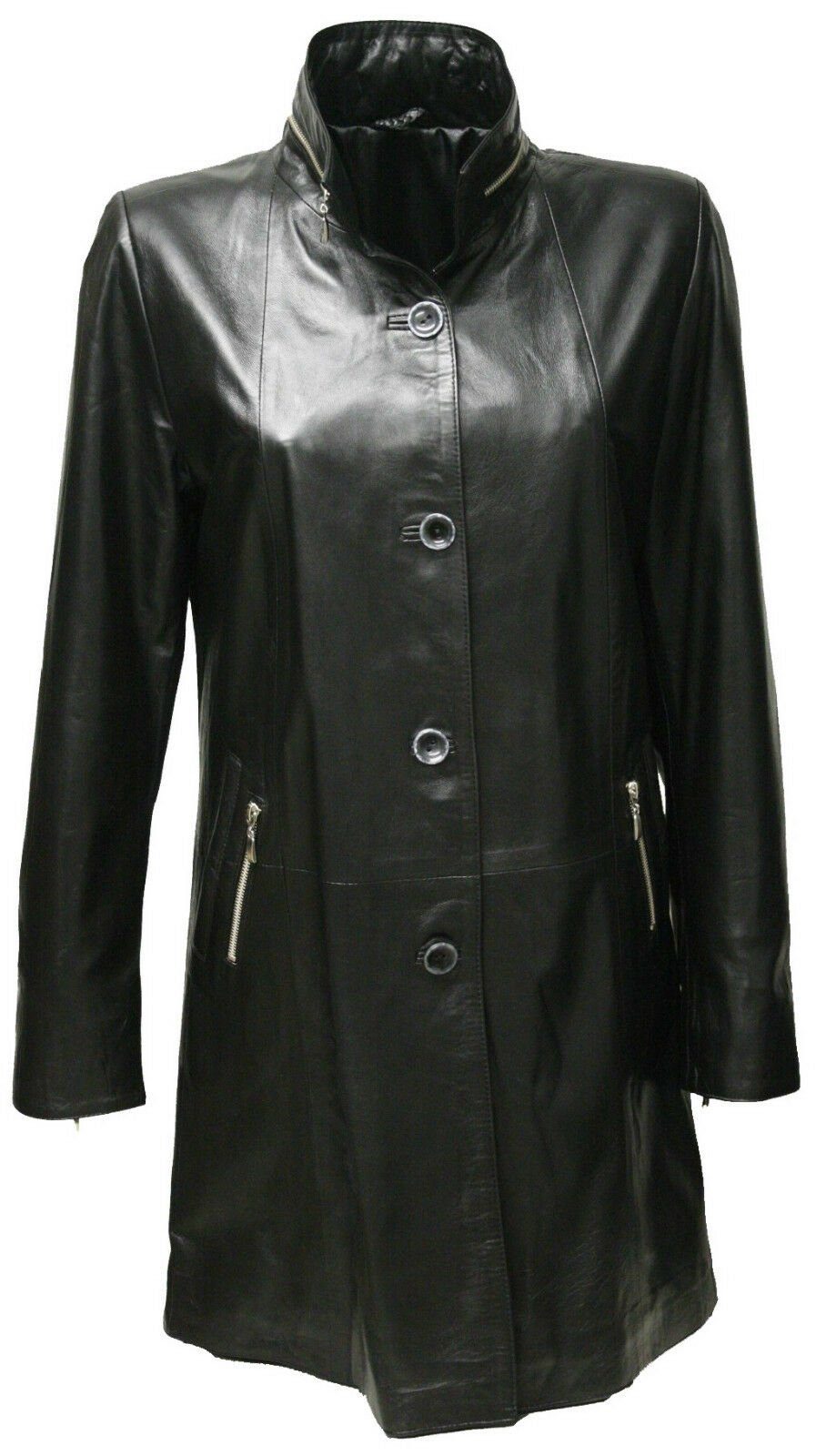 Zimmert Leather Ledermantel Belinda auch in grossen Größen günstig online kaufen