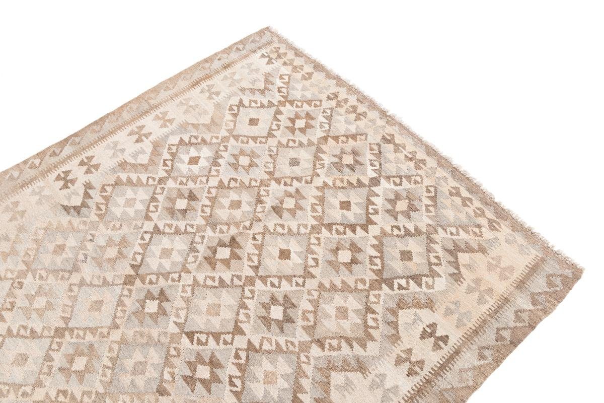 Kelim rechteckig, Höhe: Orientteppich, 3 Handgewebter Afghan Heritage 161x205 Orientteppich mm Moderner Trading, Nain
