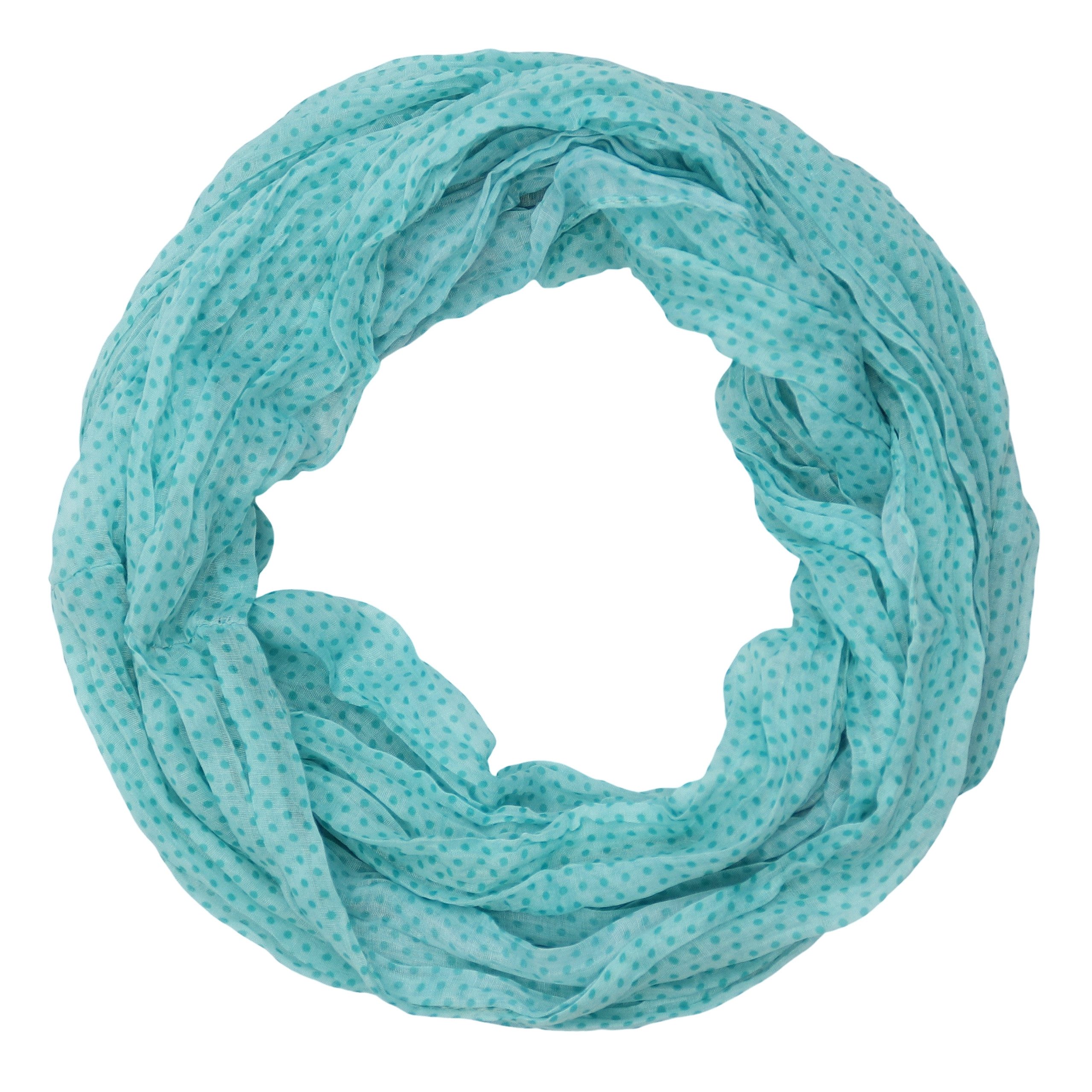 Uni mit Punkten: Mint Grün