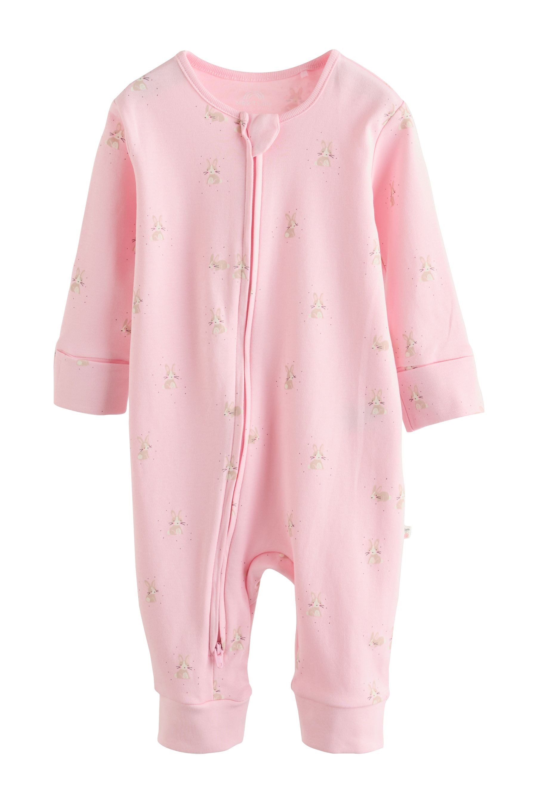 Next Schlafoverall Baby-Schlafanzüge mit 2-Wege-RV, 3er-Pack (3-tlg)