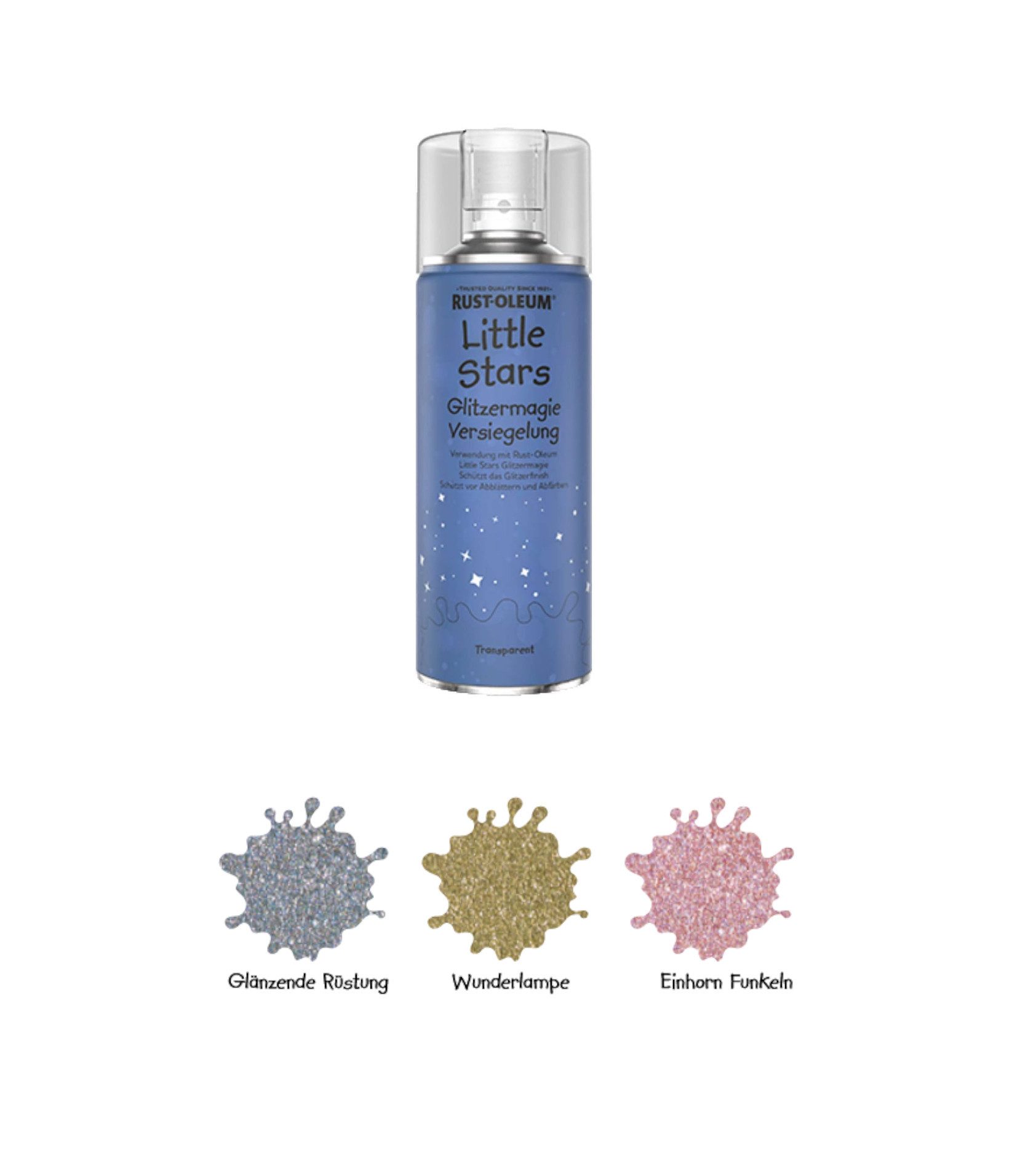 Alpina Lack Little Stars Sprühlack 400 ml Glitzermagie Kindermöbel