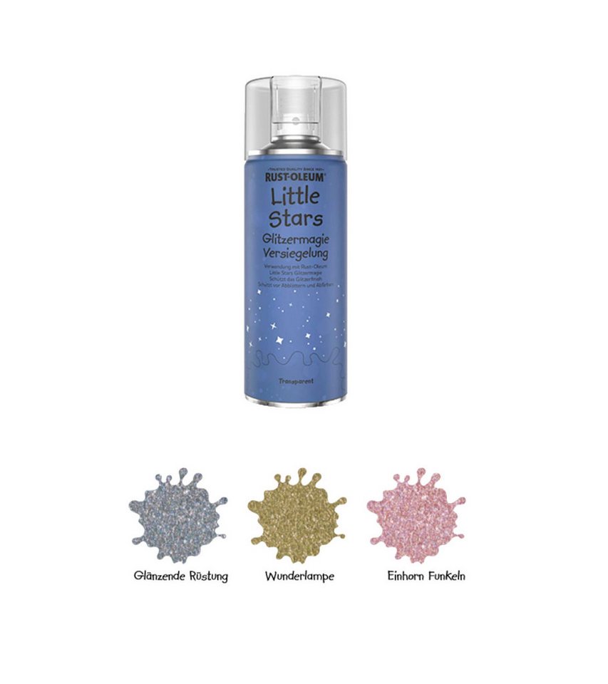 Alpina Lack Little Stars Sprühlack 400 ml Glitzermagie Kindermöbel