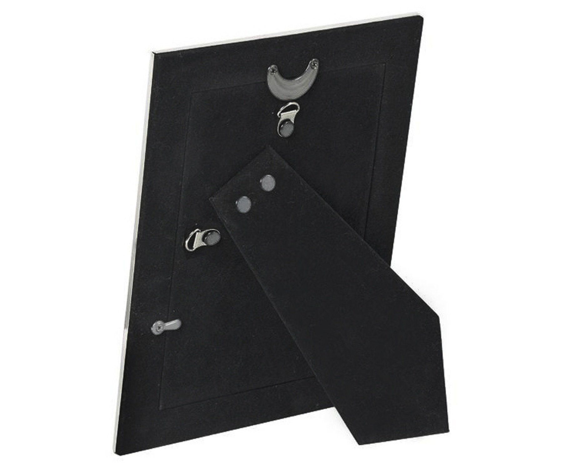 EDZARD Bilderrahmen Terni, edel versilbert und anlaufgeschützt, für 15x20 cm Foto