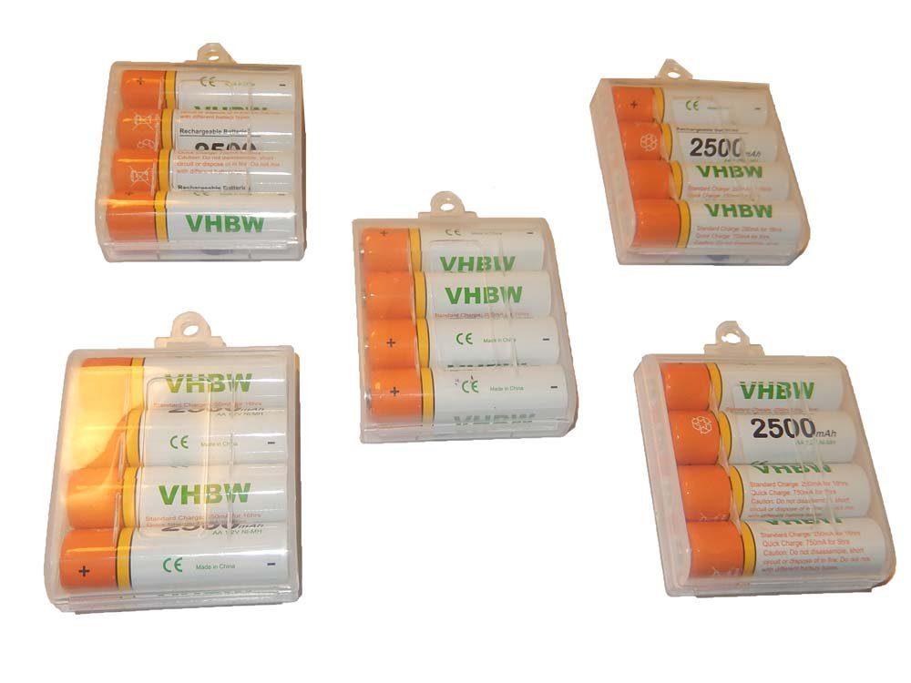 vhbw passend für BenQ DC C30, DC C40, DC C420, DC C51, DC C510, DC C1430, Akku 2500 mAh