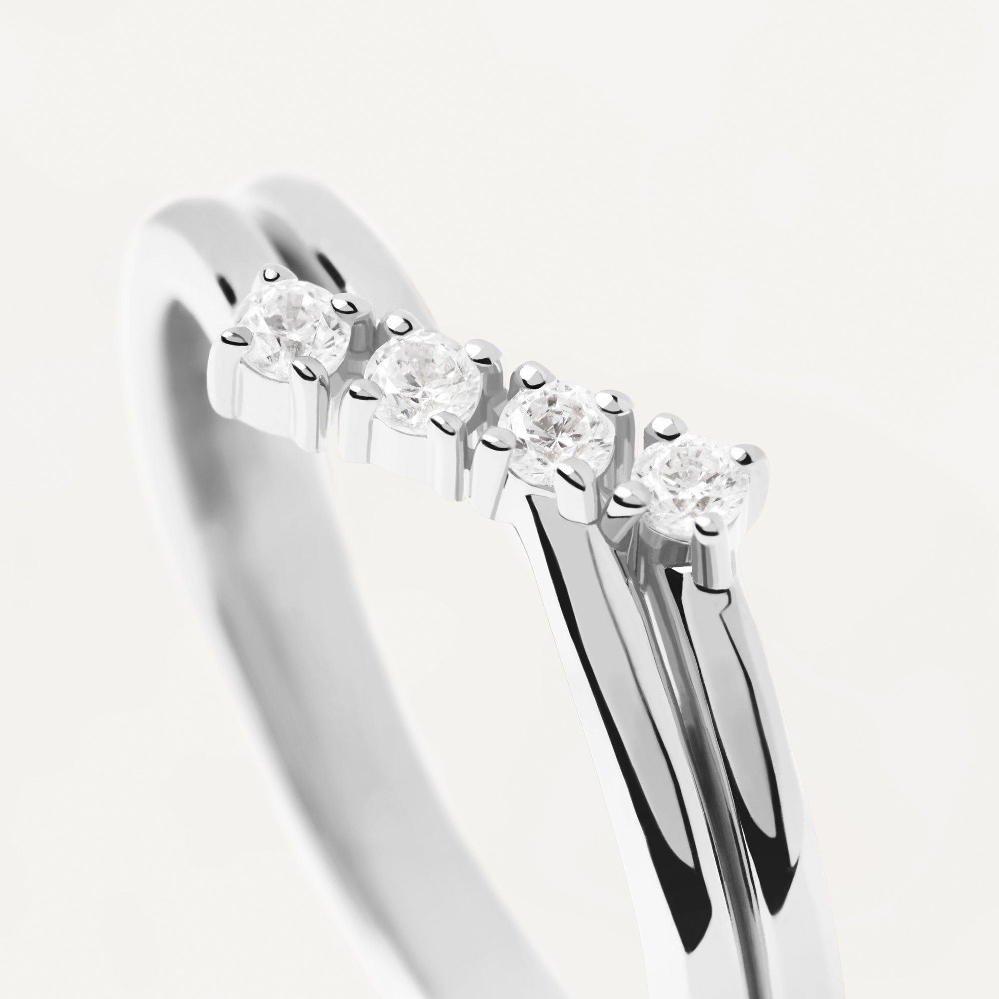 P D Paola Fingerring New Essenstials 925er Sterlingsilber