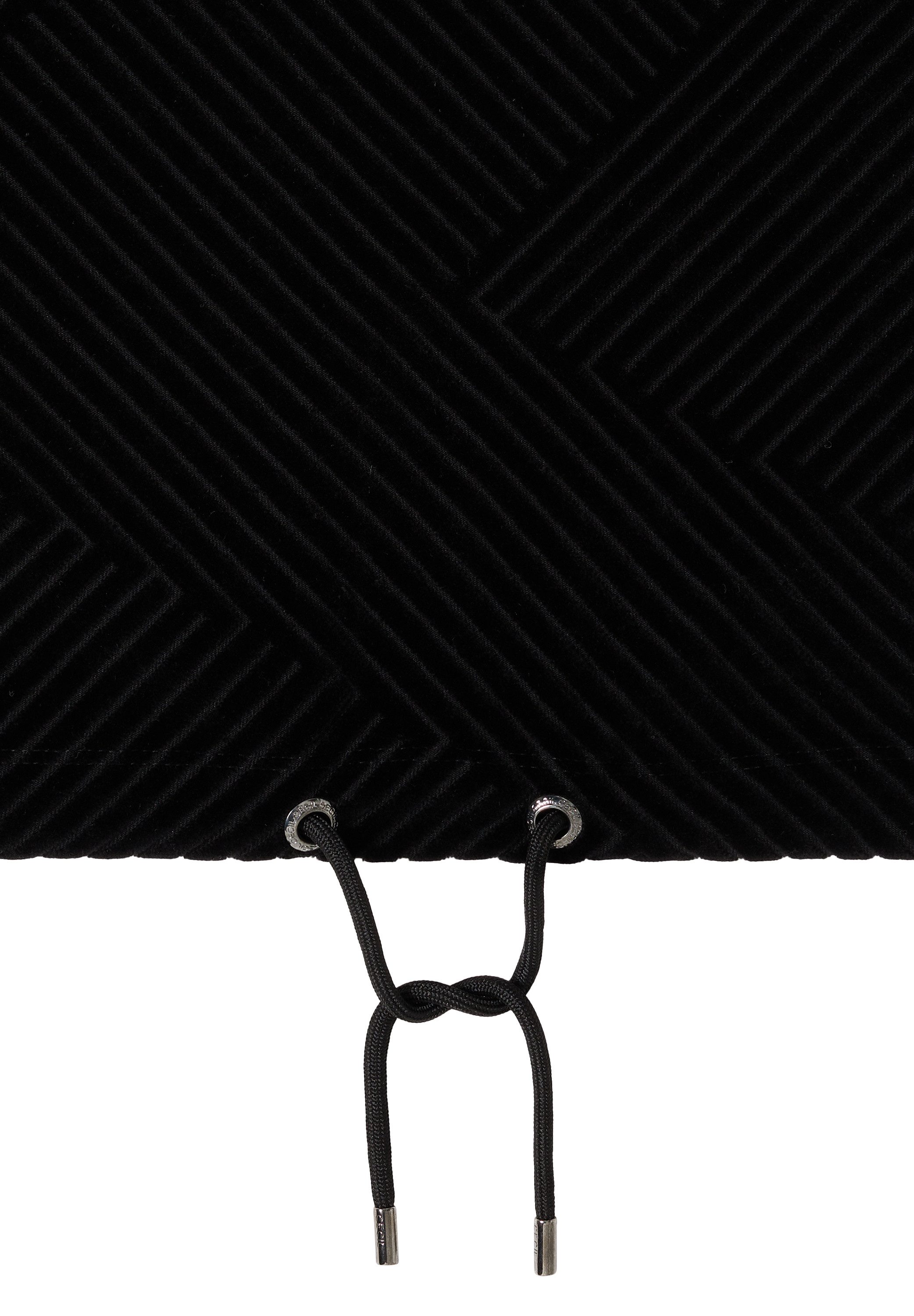 CECIL Langarmshirt mit Struktur-Muster