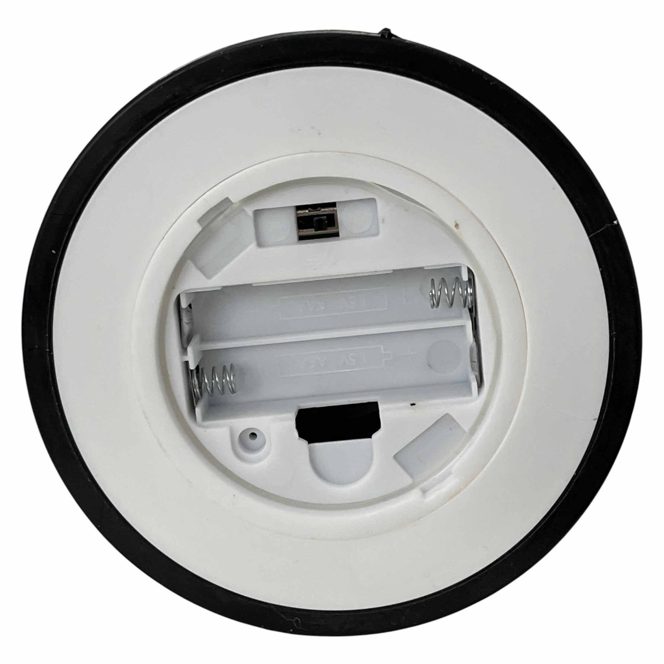 Countryfield LED-Kerze (1-tlg), Teelicht XXL beige-braun 3D-Flamme 6/18h Timer