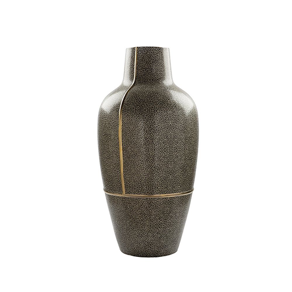 - 33cm gold-grau-schwarz Dekovase - D. x Vase 66cm Favora Fink FINK H.